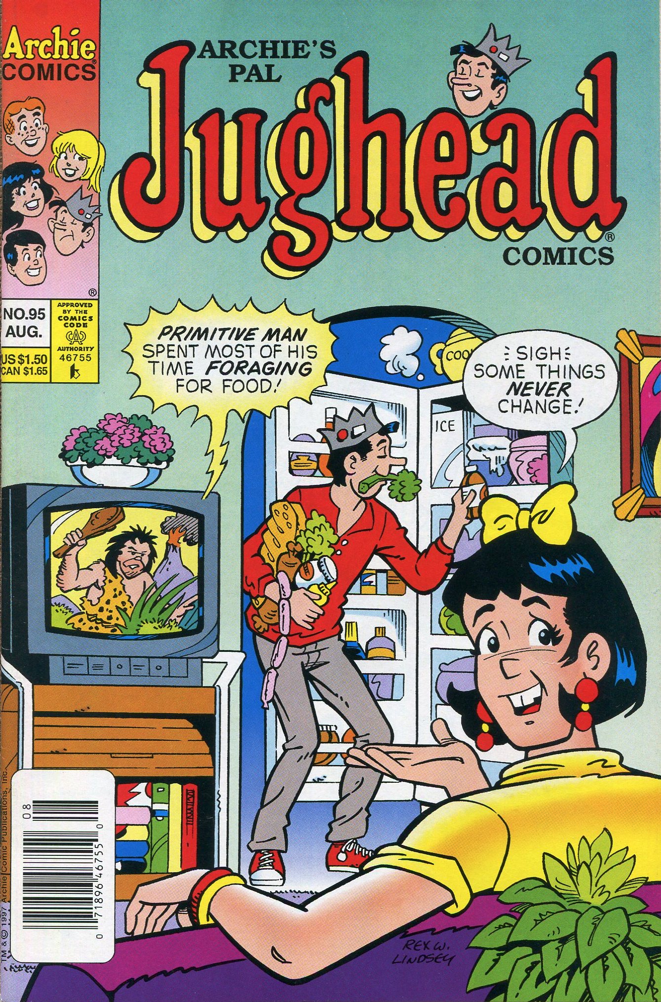 Read online Archie's Pal Jughead Comics comic -  Issue #95 - 1