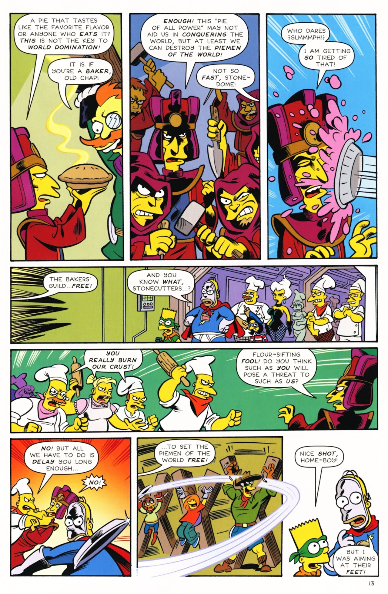 Read online Bongo Comics Presents Simpsons Super Spectacular comic -  Issue #11 - 15