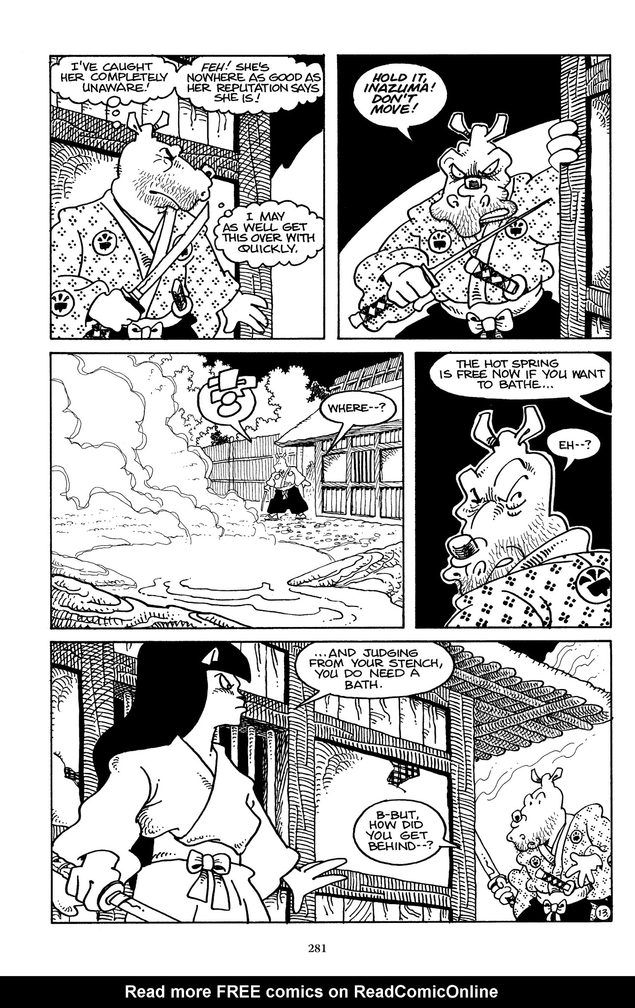 Read online The Usagi Yojimbo Saga comic -  Issue # TPB 2 - 277