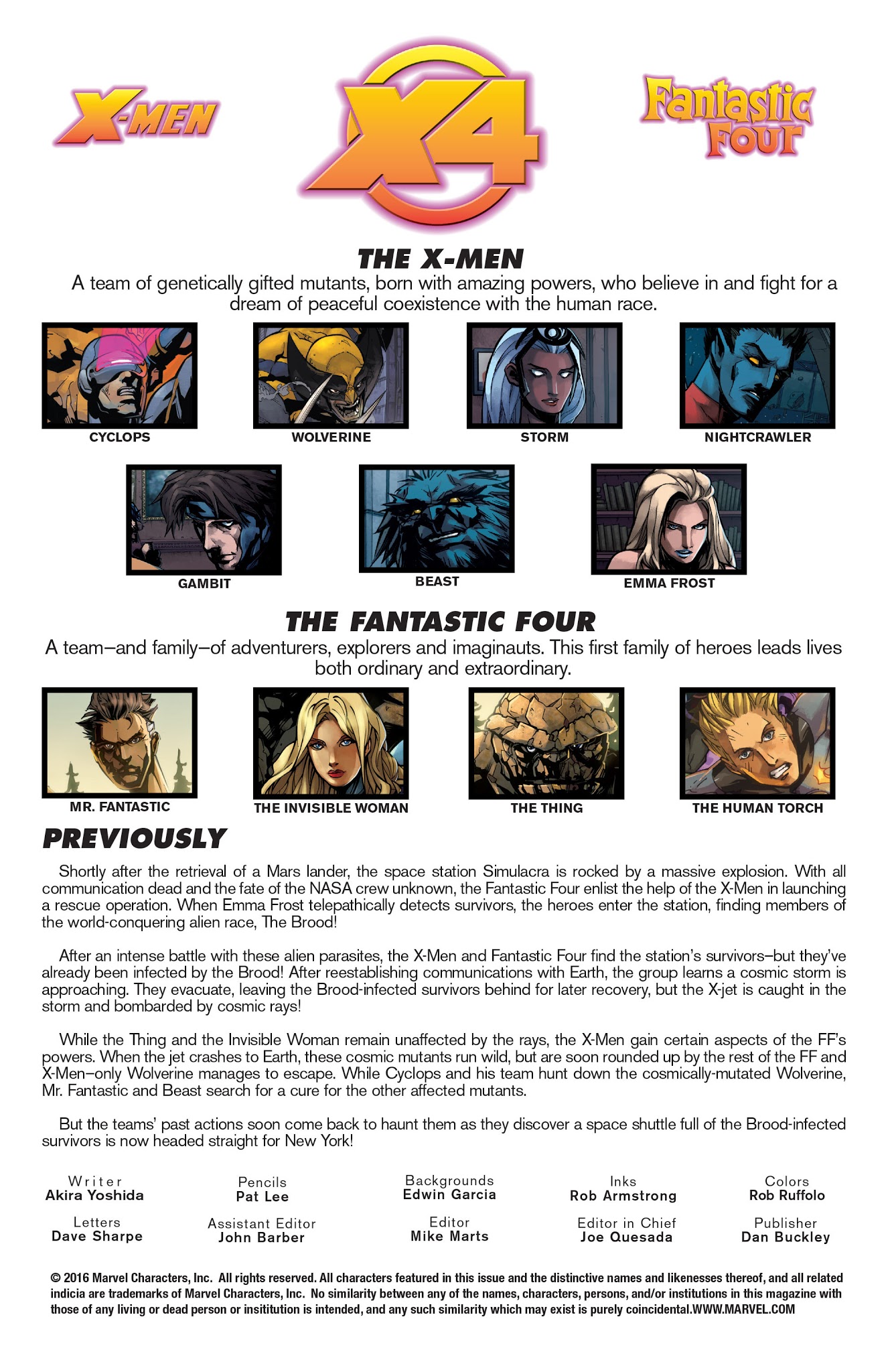 Read online X-Men/Fantastic Four comic -  Issue #4 - 2