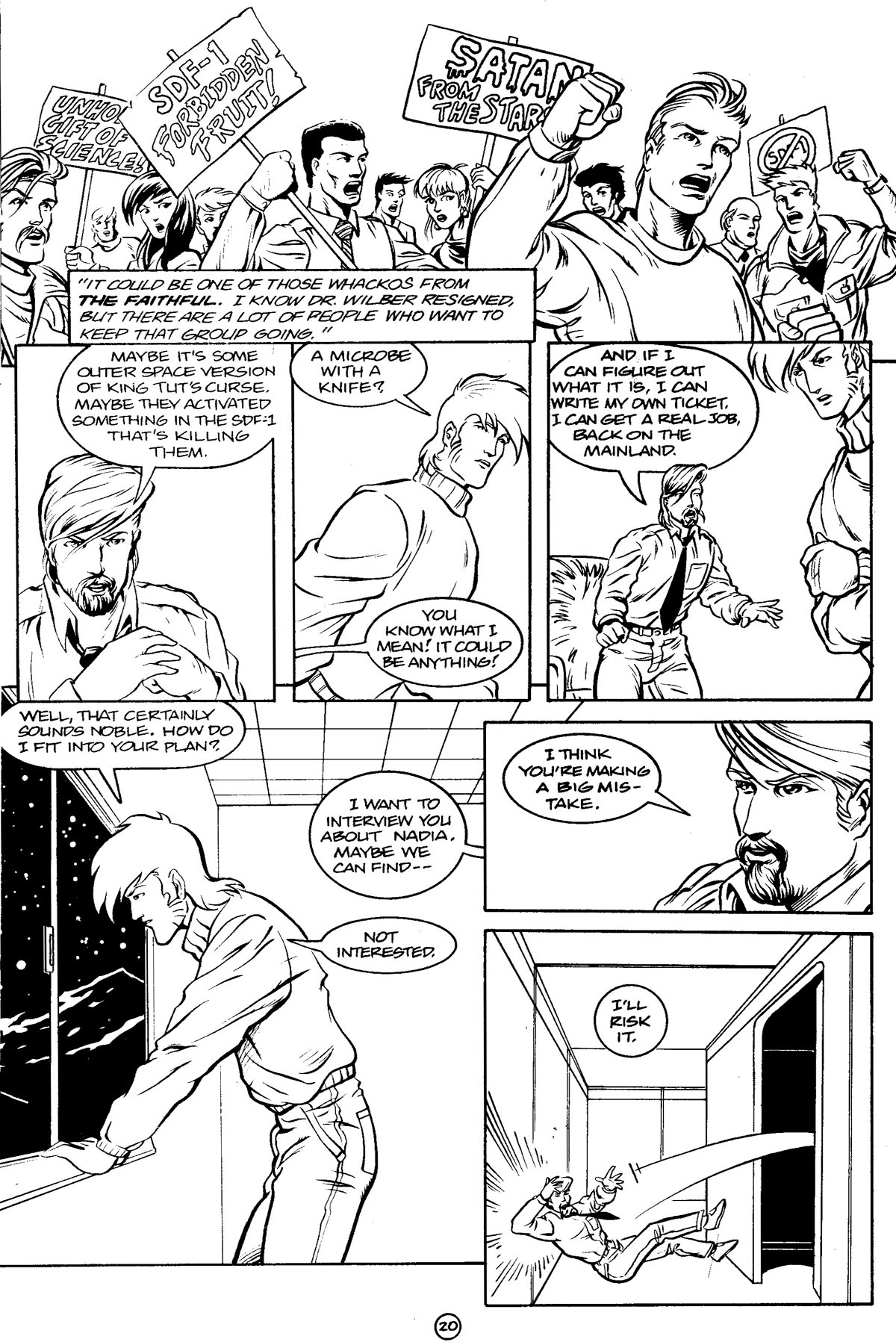 Read online Robotech: Return to Macross comic -  Issue #5 - 29