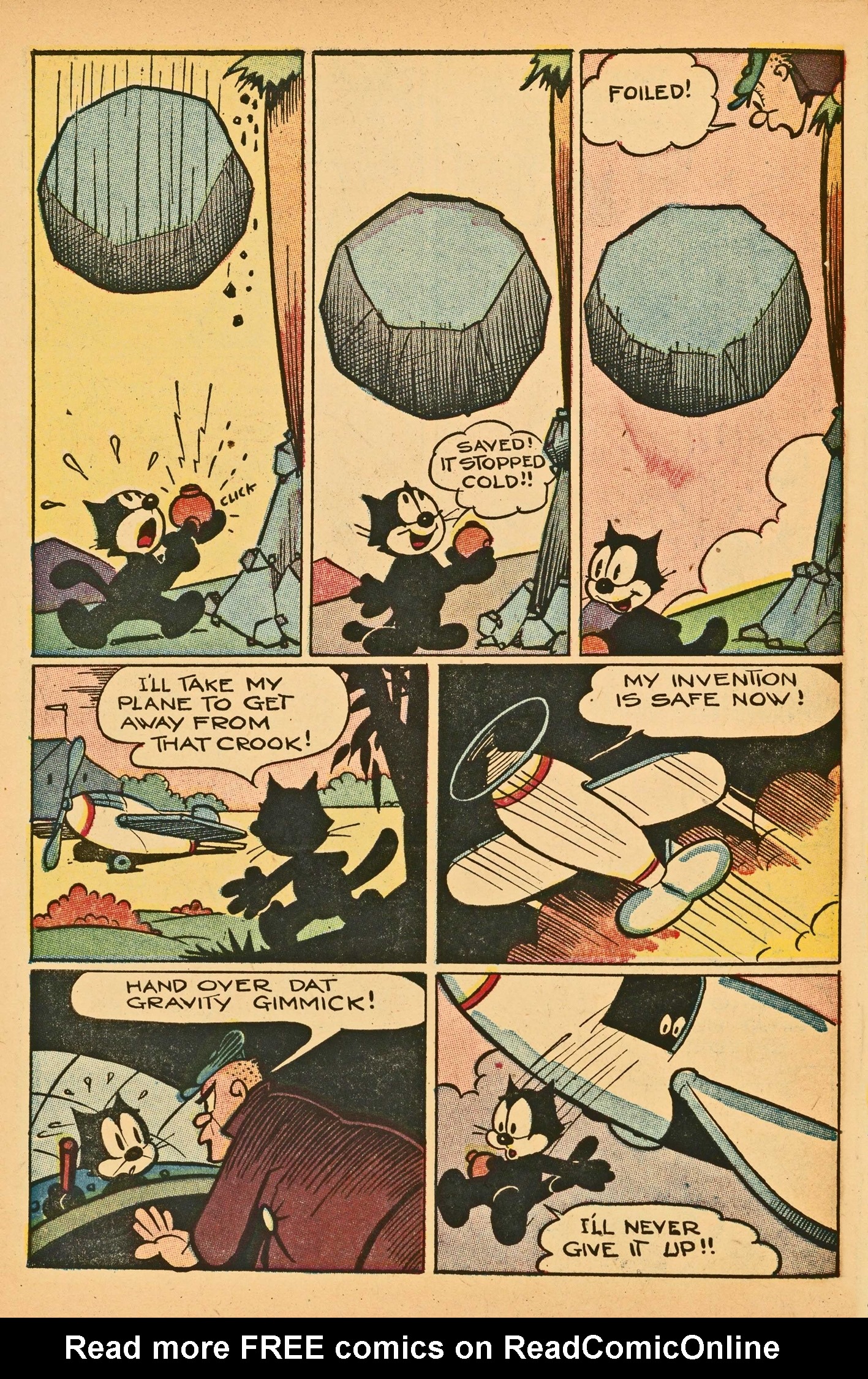 Read online Felix the Cat (1951) comic -  Issue #43 - 10