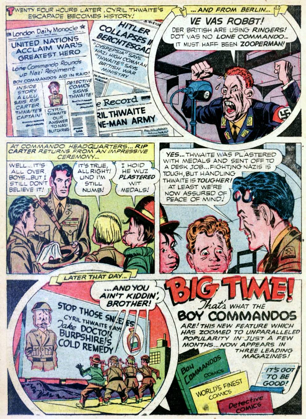 Read online Boy Commandos comic -  Issue #3 - 44