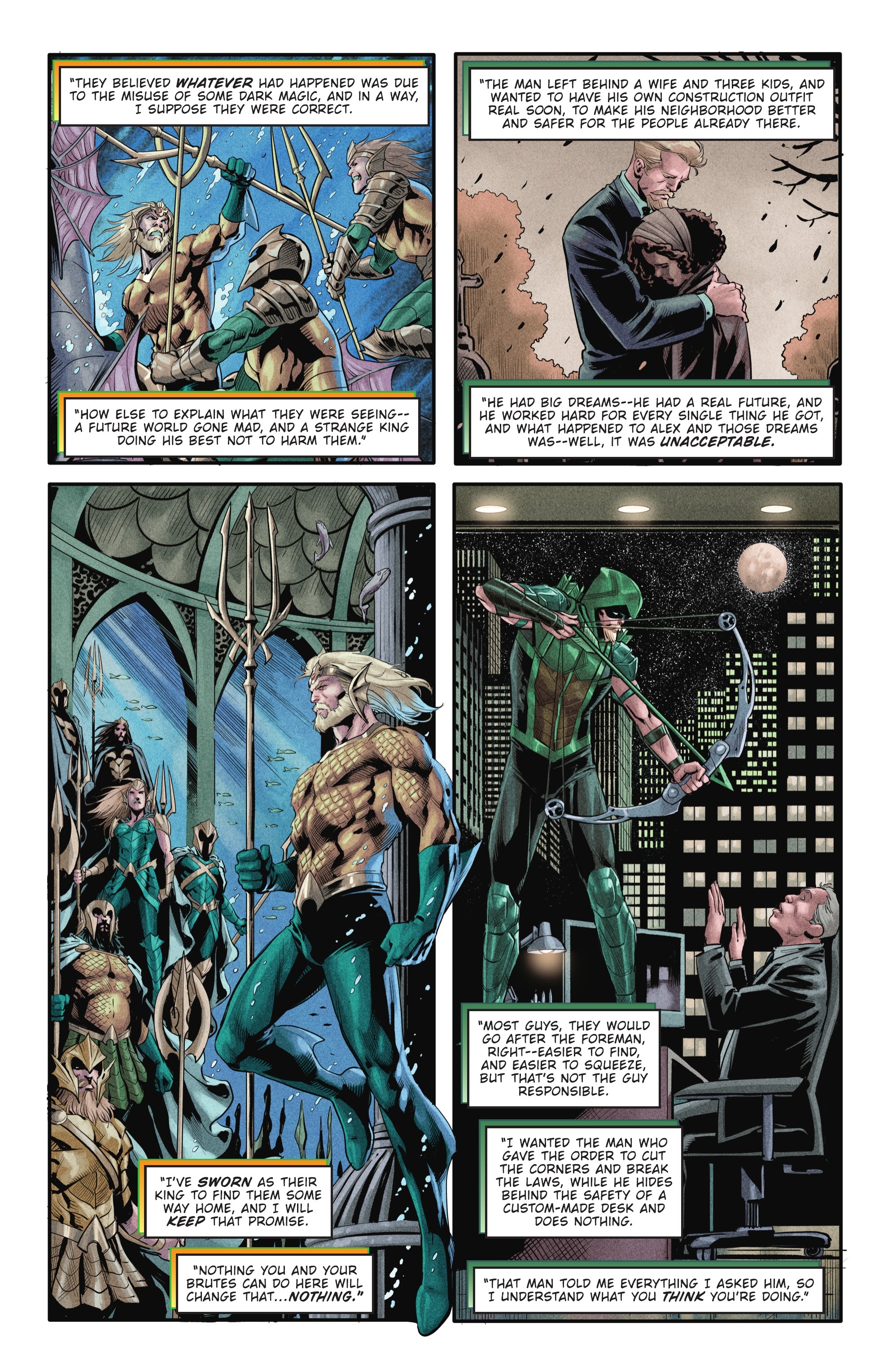 Read online Aquaman/Green Arrow - Deep Target comic -  Issue #3 - 10