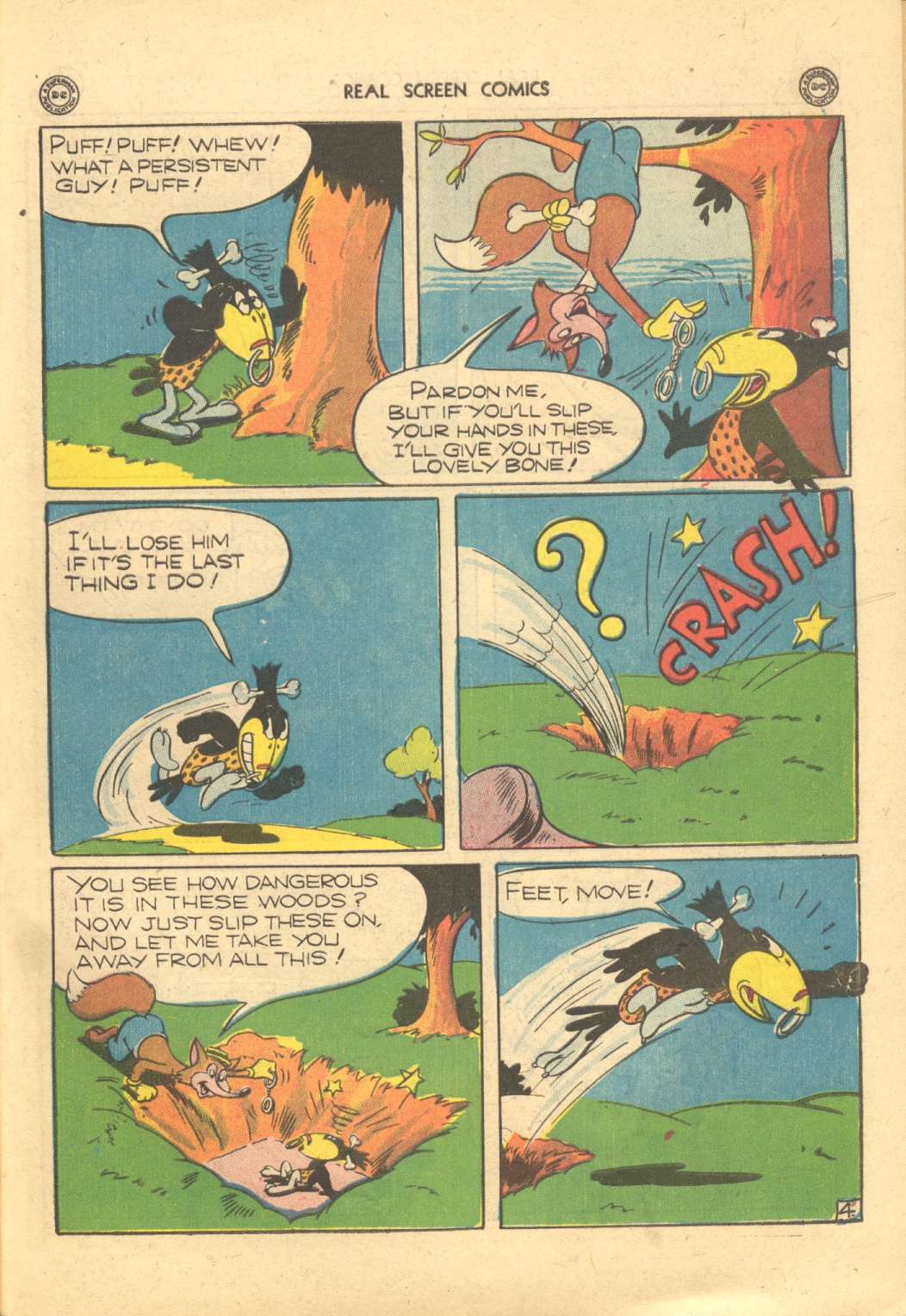 Read online Real Screen Comics comic -  Issue #9 - 47