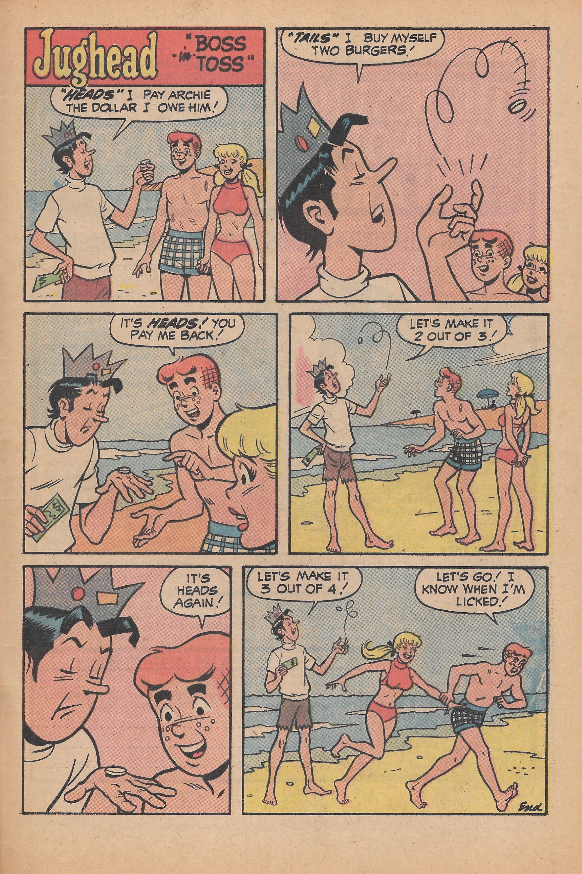 Read online Jughead's Jokes comic -  Issue #25 - 49