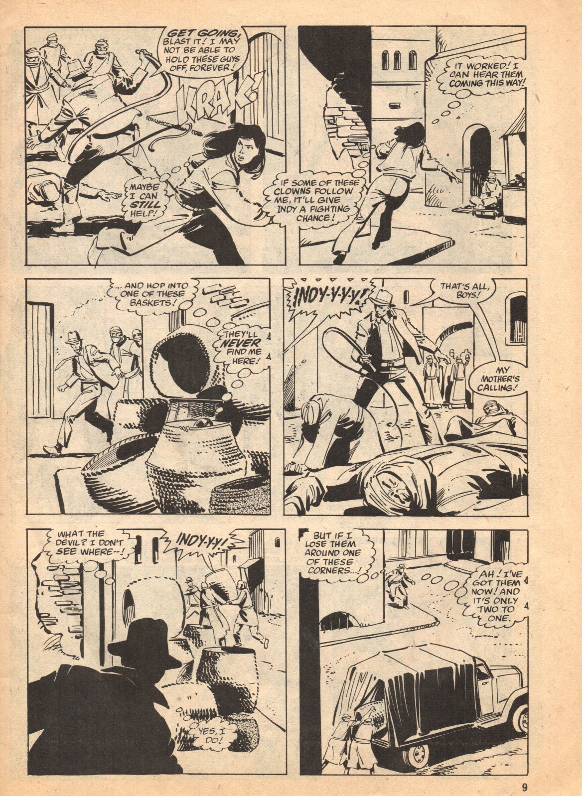 Read online Indiana Jones comic -  Issue #8 - 9
