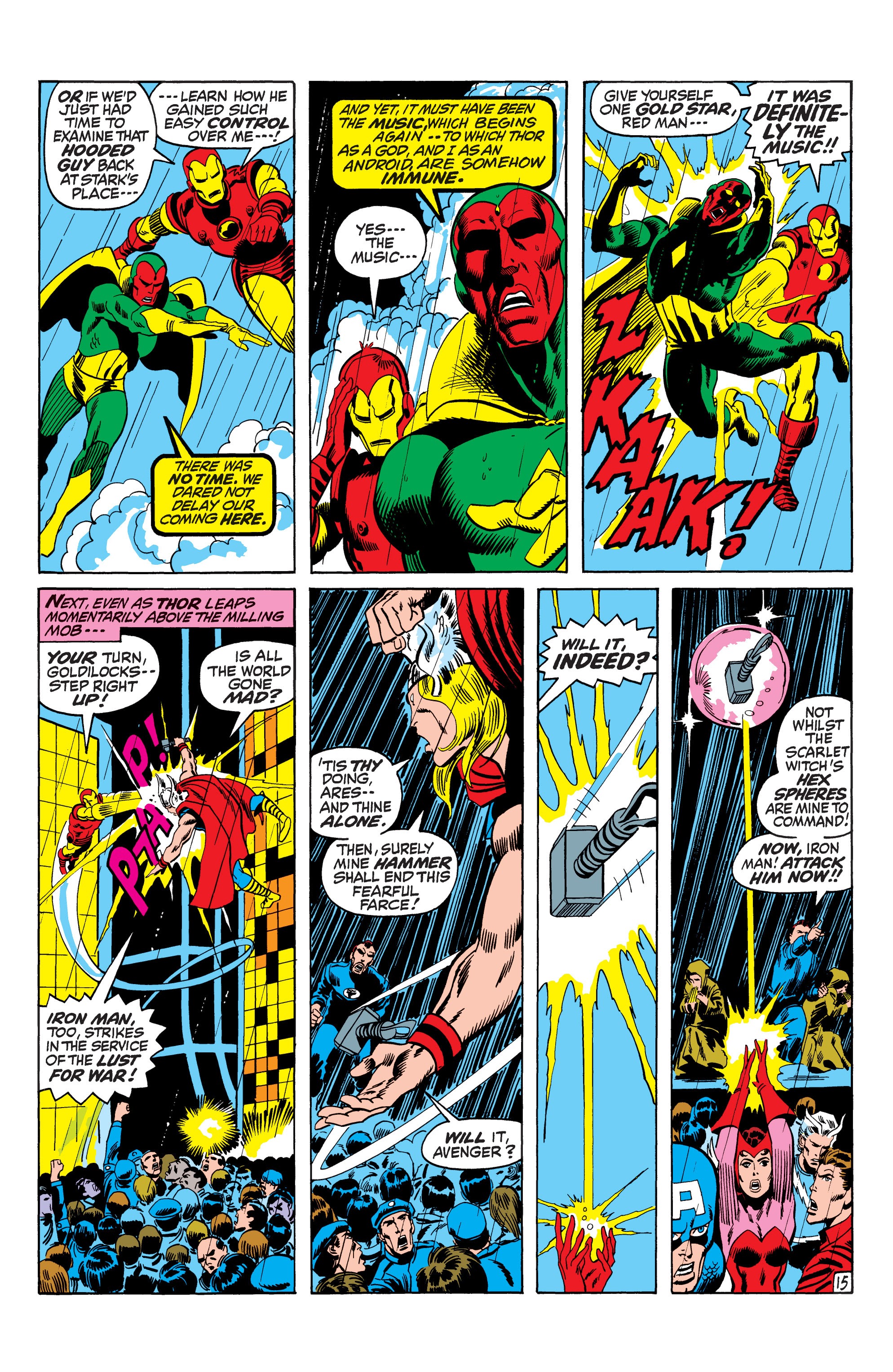 Read online The Avengers (1963) comic -  Issue #98 - 16