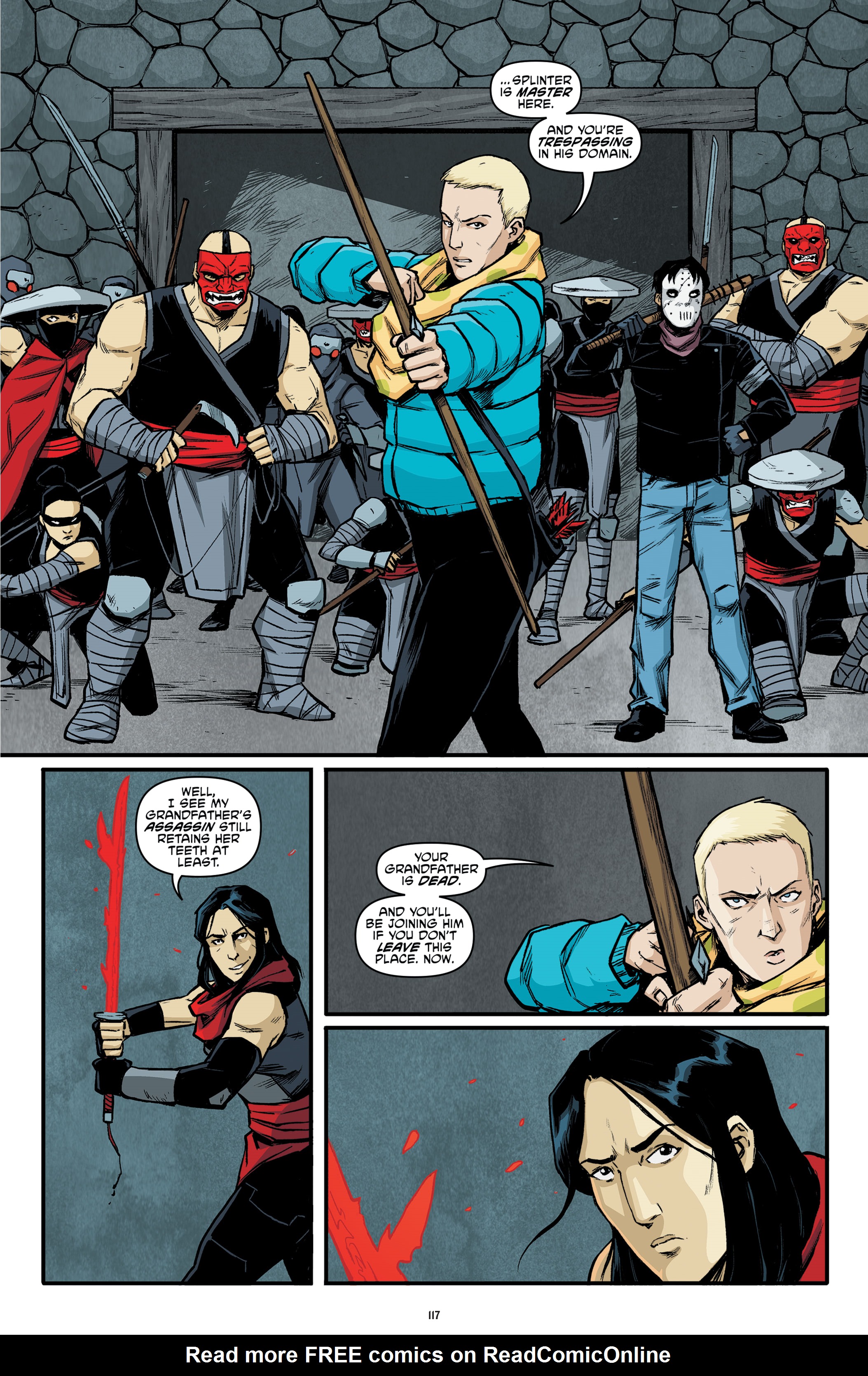 Read online Teenage Mutant Ninja Turtles: The IDW Collection comic -  Issue # TPB 13 (Part 1) - 99