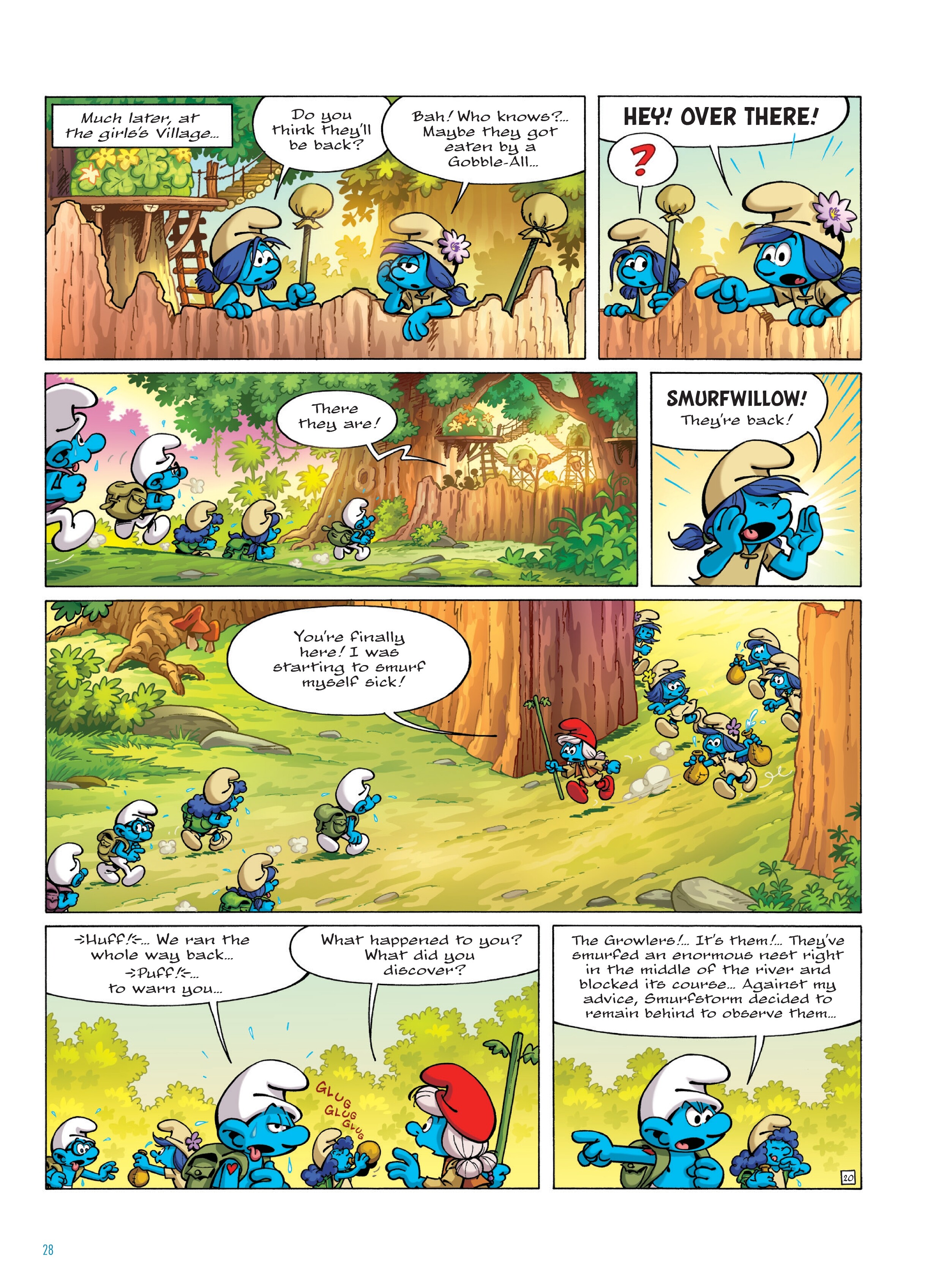 Read online Smurfs: The Village Behind The Wall comic -  Issue #2 - 28