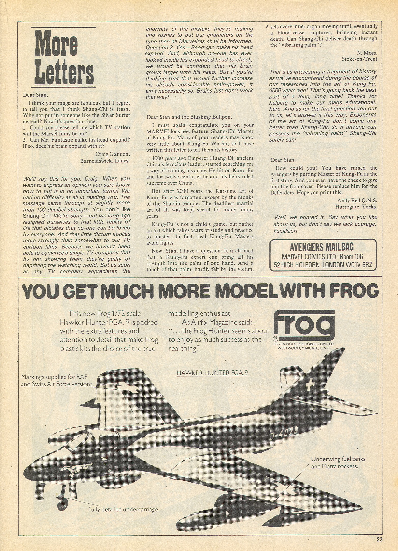 Read online The Avengers (1973) comic -  Issue #56 - 23