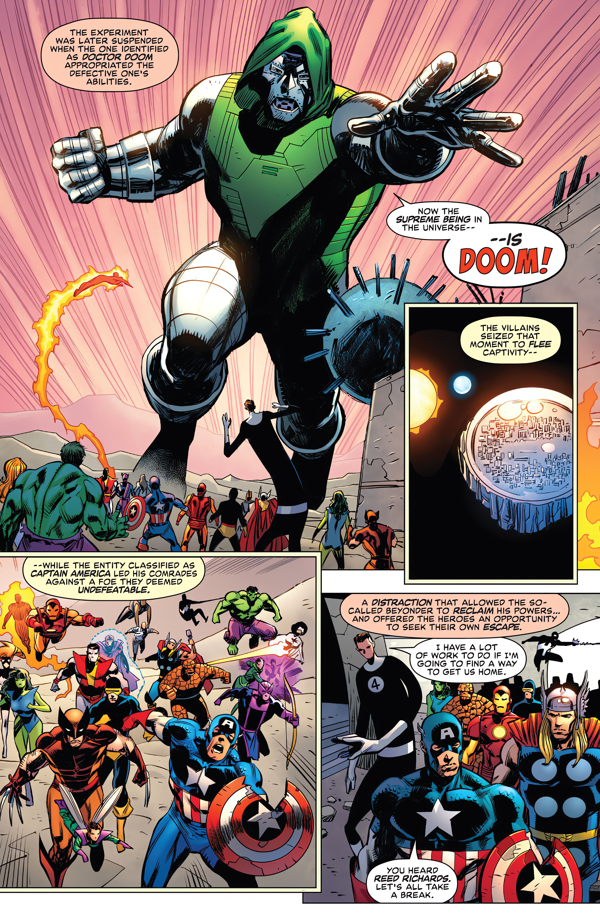 Read online Marvel Super Heroes Secret Wars: Battleworld comic -  Issue #1 - 7