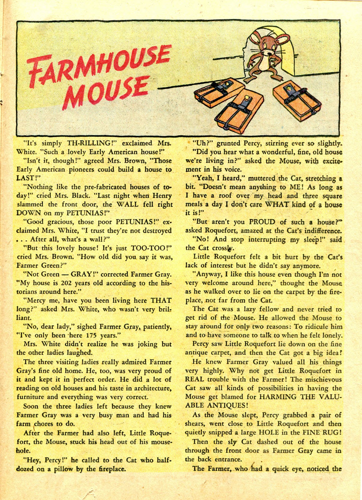 Read online Paul Terry's Mighty Mouse Comics comic -  Issue #32 - 23