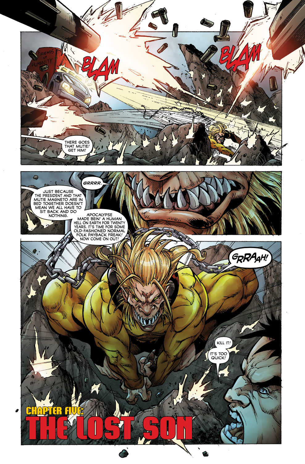 Read online Exiles: Days of Then and Now comic -  Issue # Full - 25
