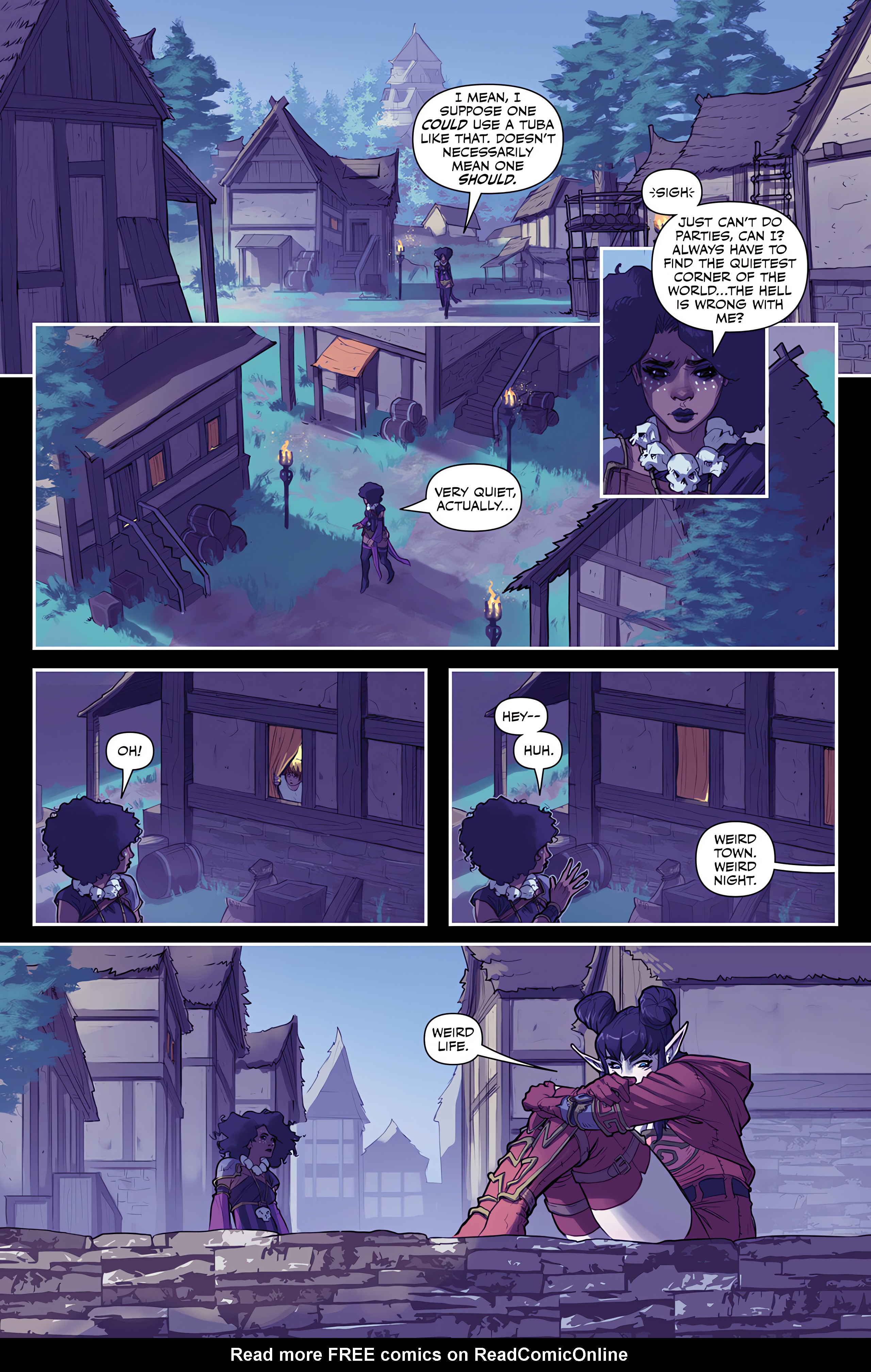Read online Rat Queens: Sisters Warriors Queens comic -  Issue # TPB - 28