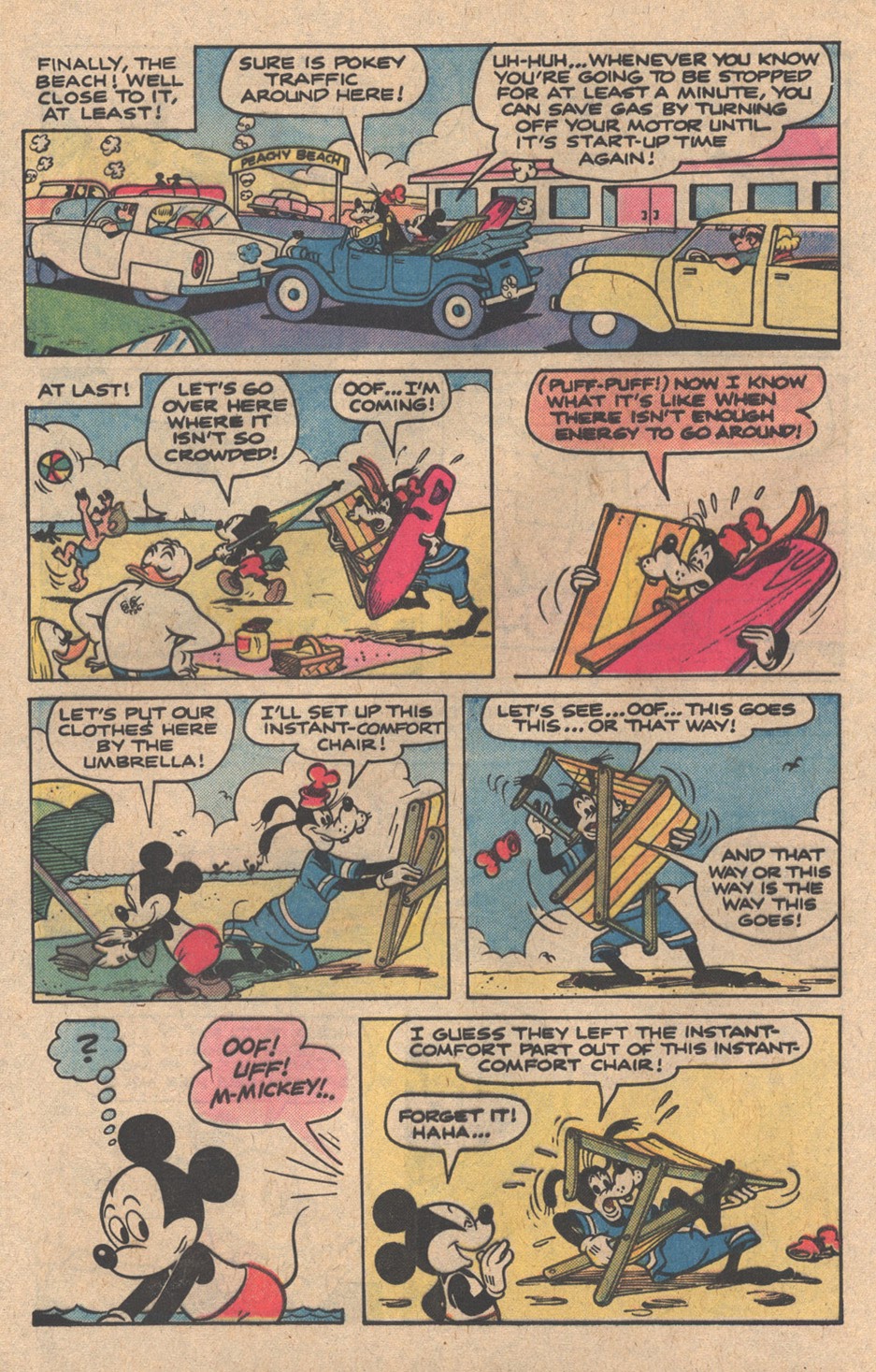 Read online Mickey Mouse and Goofy Explore Energy Conservation comic -  Issue # Full - 14