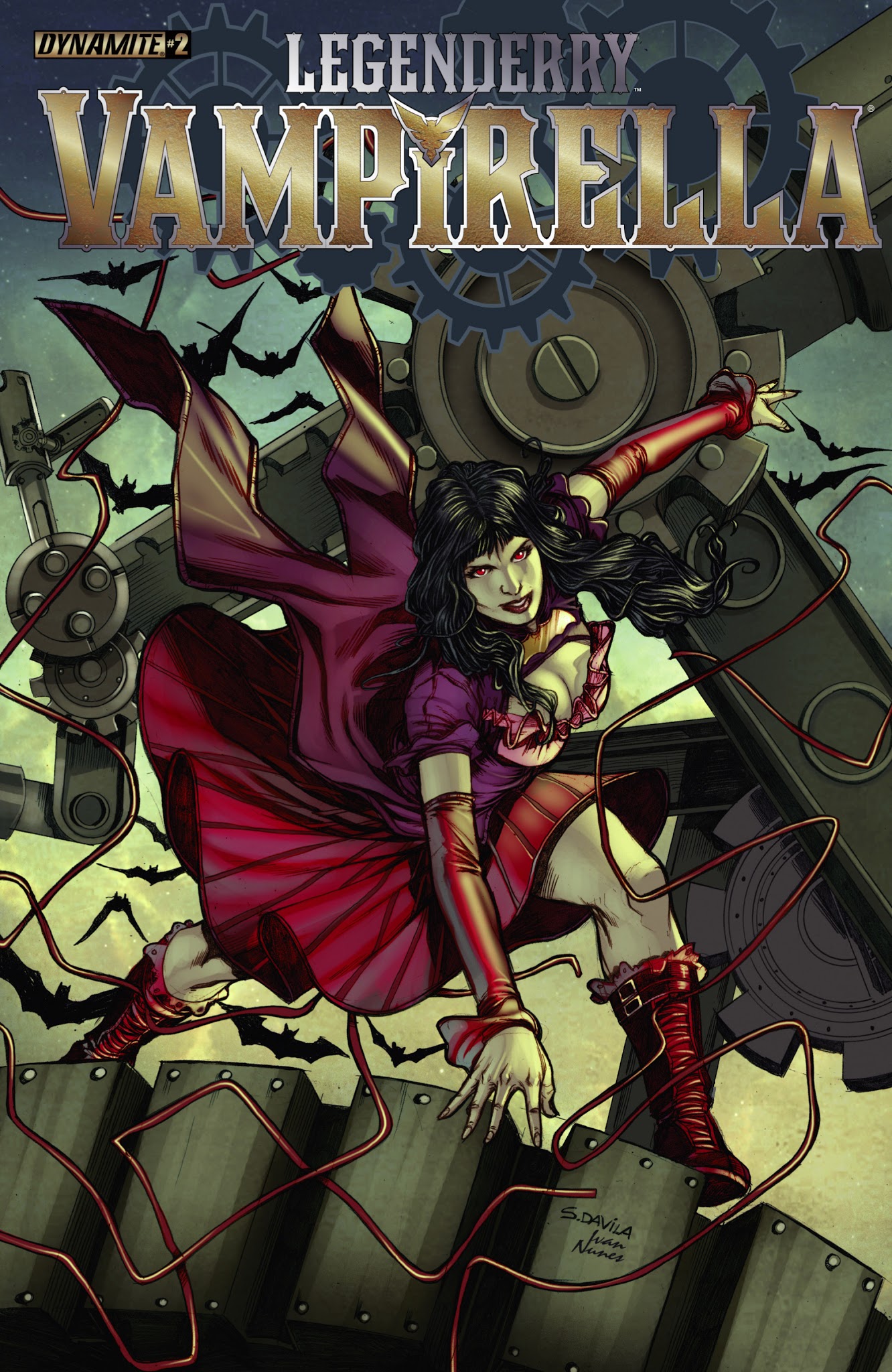 Read online Legenderry: Vampirella comic -  Issue #2 - 1