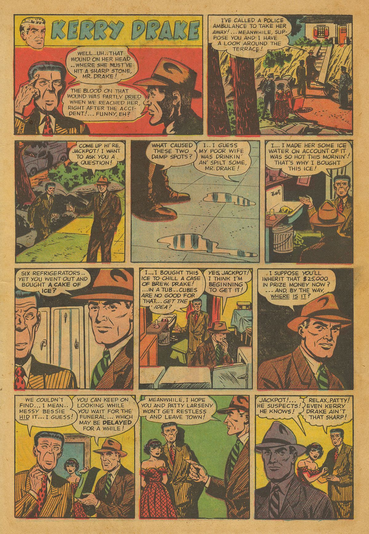 Read online Kerry Drake Detective Cases comic -  Issue #28 - 5
