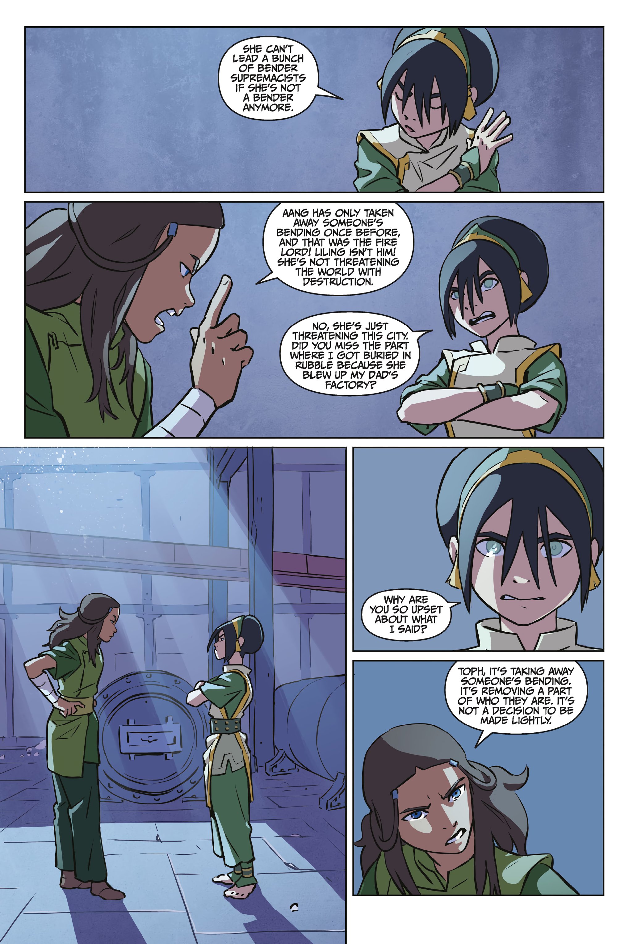 Read online Nickelodeon Avatar: The Last Airbender - Imbalance comic -  Issue # _Omnibus (Part 2) - 49