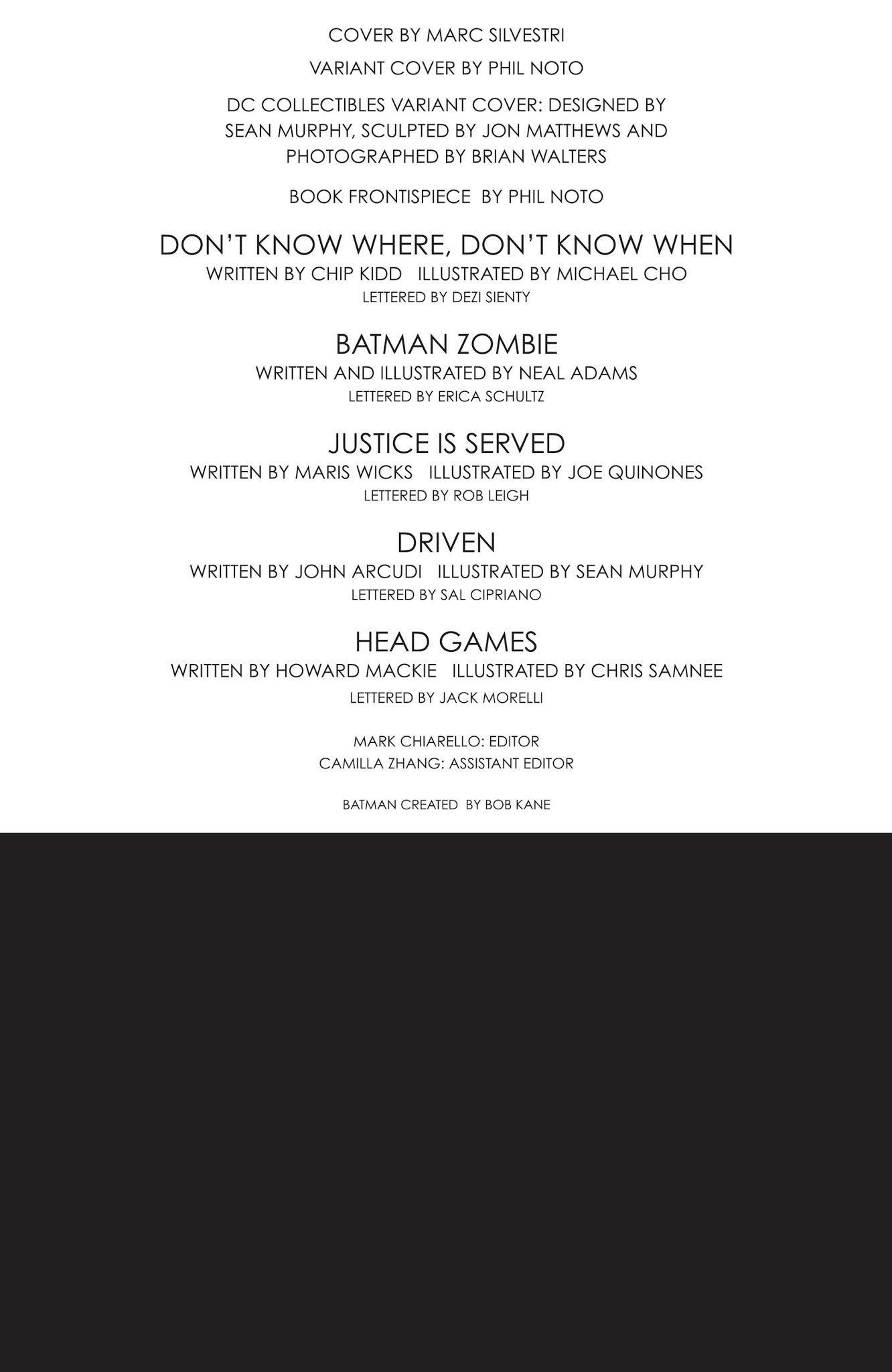 Read online Batman Black and White (2013) comic -  Issue #1 - 3