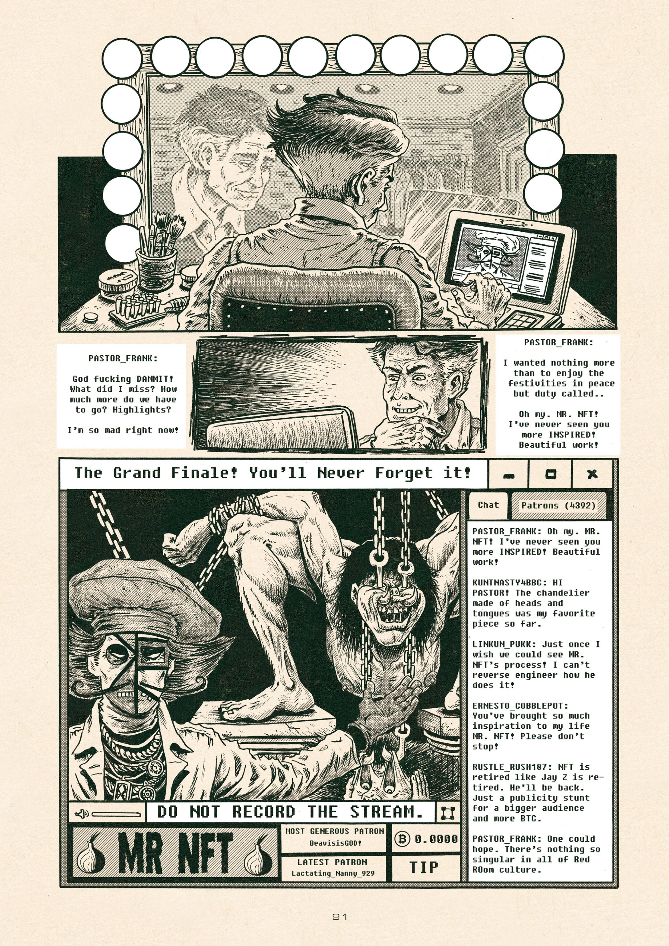 Read online Red Room: Trigger Warnings comic -  Issue # TPB - 101