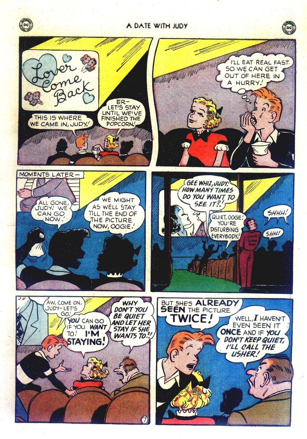 Read online A Date with Judy comic -  Issue #15 - 9