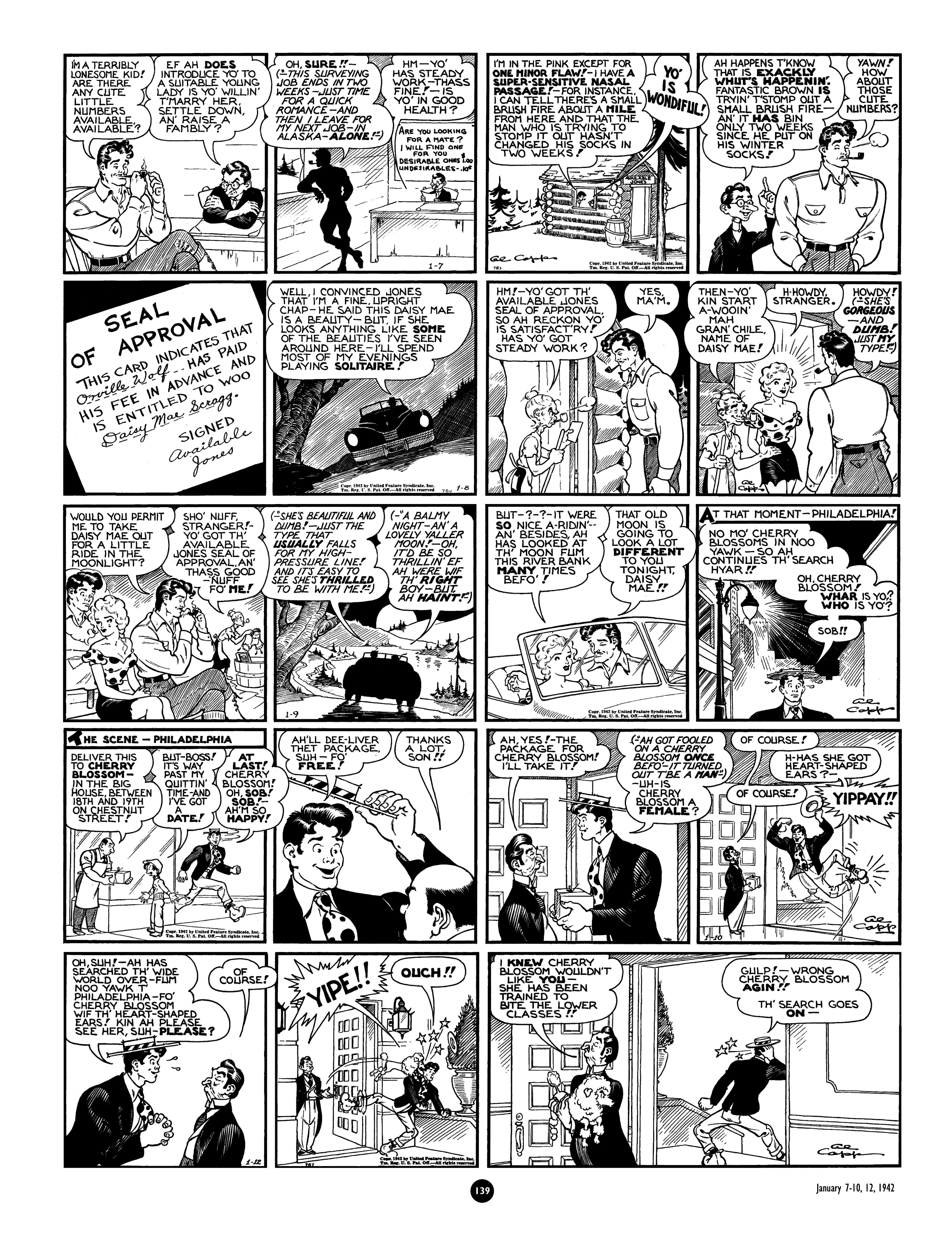 Read online Al Capp's Li'l Abner Complete Daily & Color Sunday Comics comic -  Issue # TPB 4 (Part 2) - 41