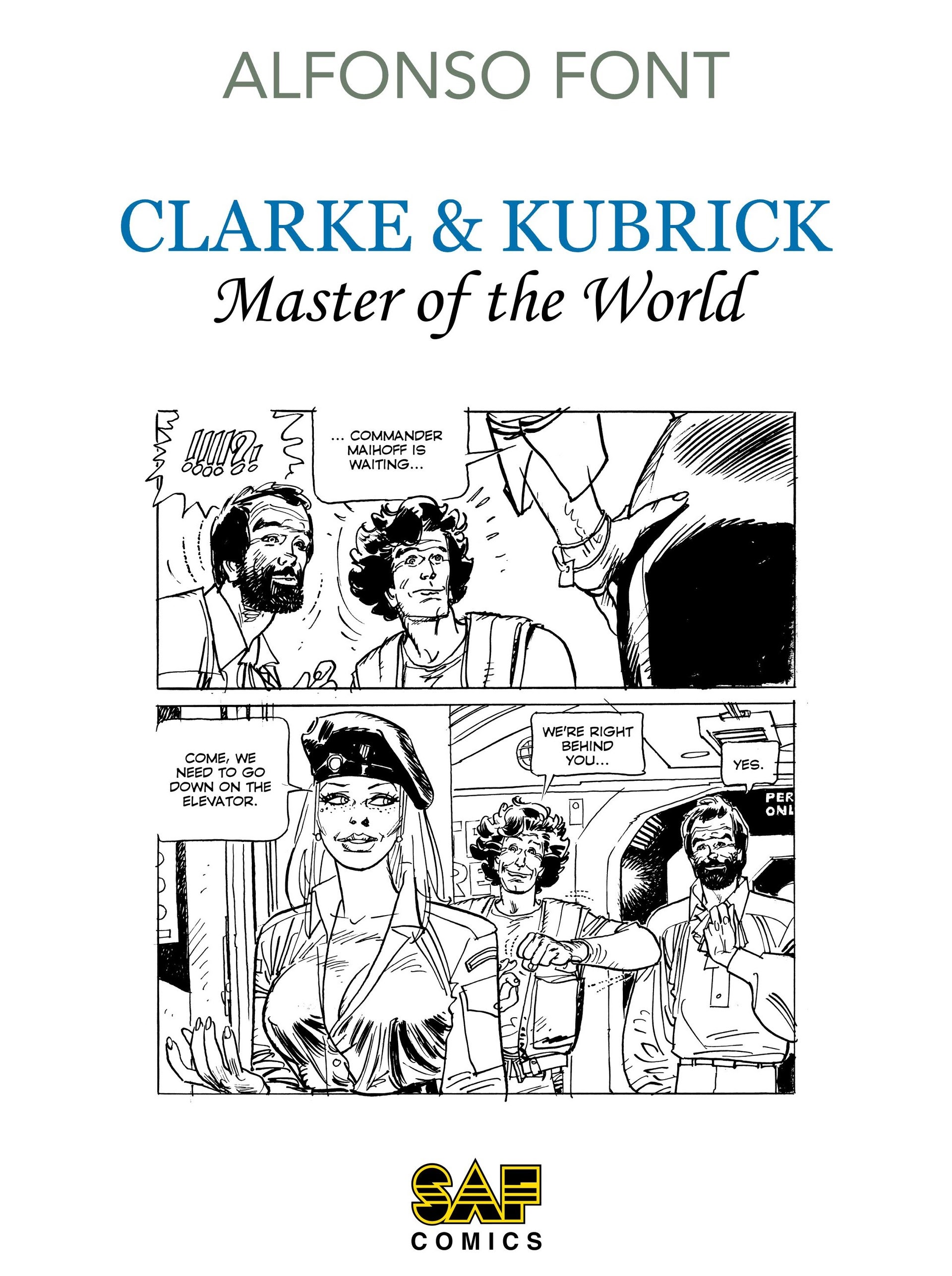 Read online Clarke and Kubrick comic -  Issue #3 - 2