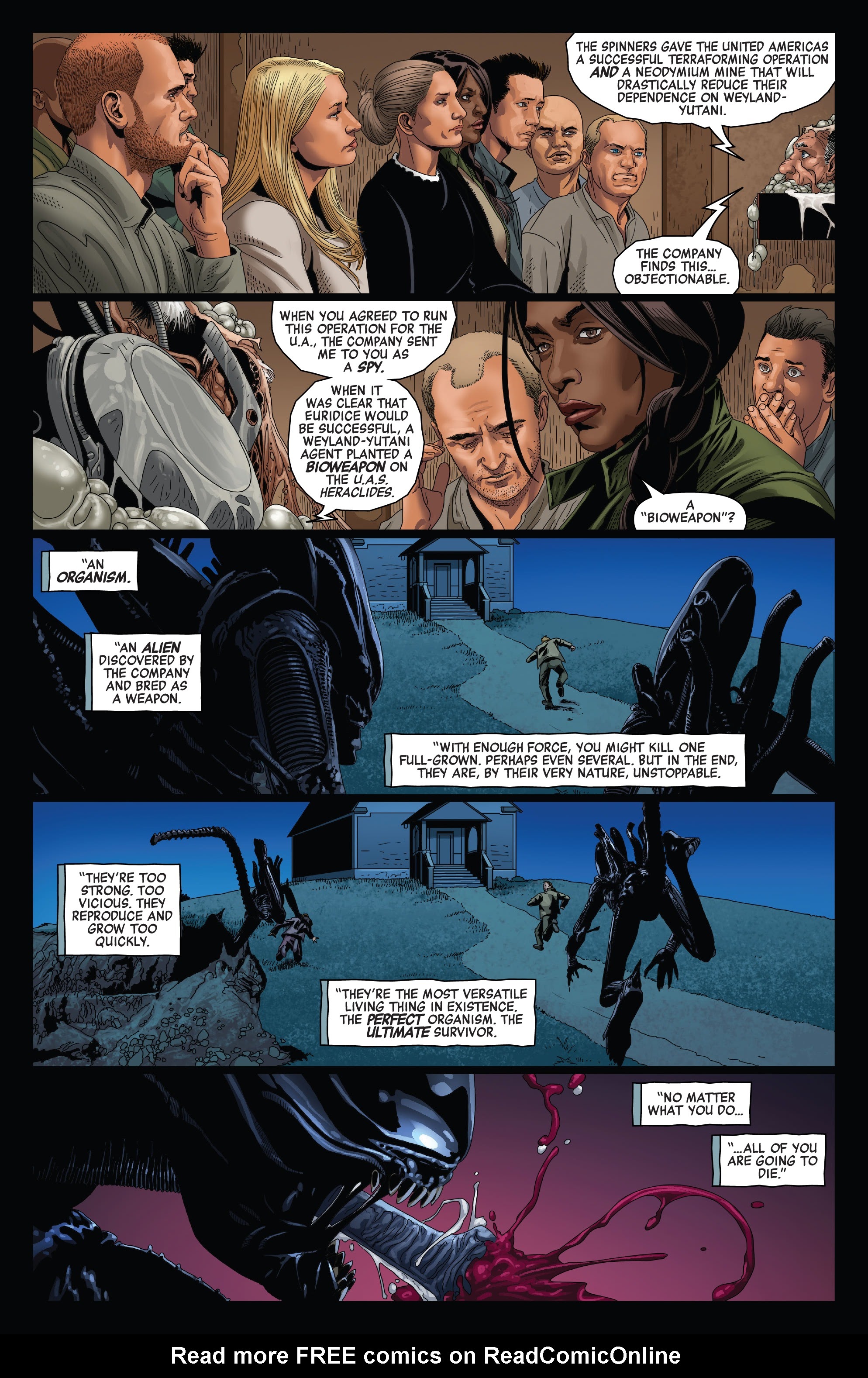 Read online Alien (2021) comic -  Issue #9 - 15