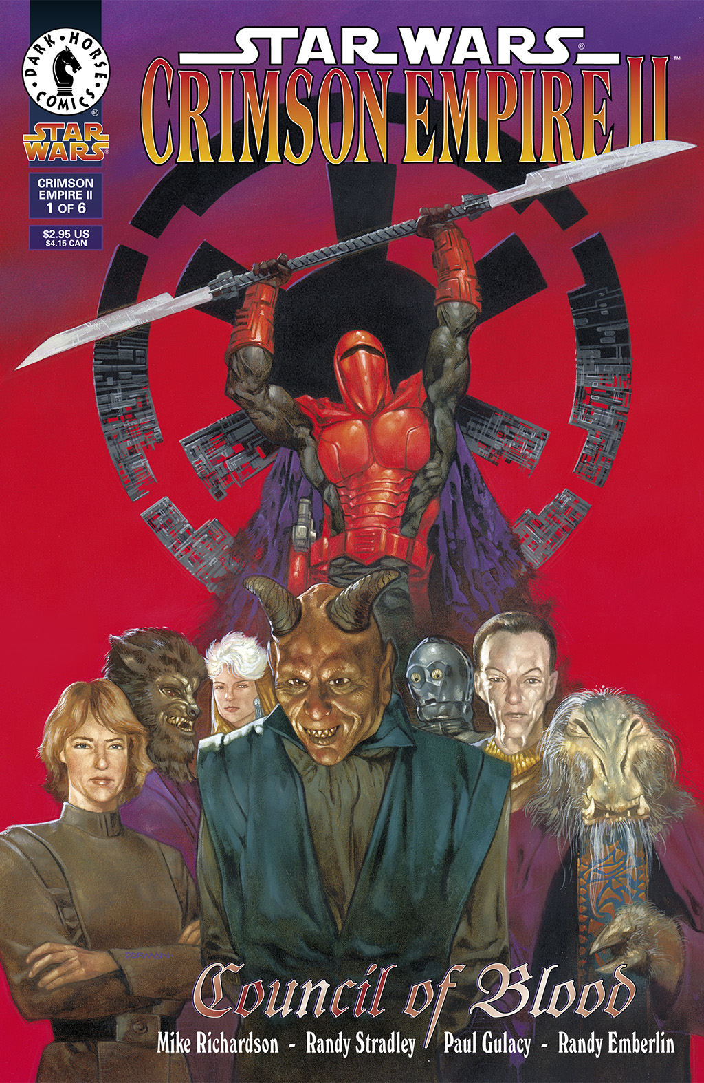 Read online Star Wars: Crimson Empire II - Council of Blood comic -  Issue #1 - 1