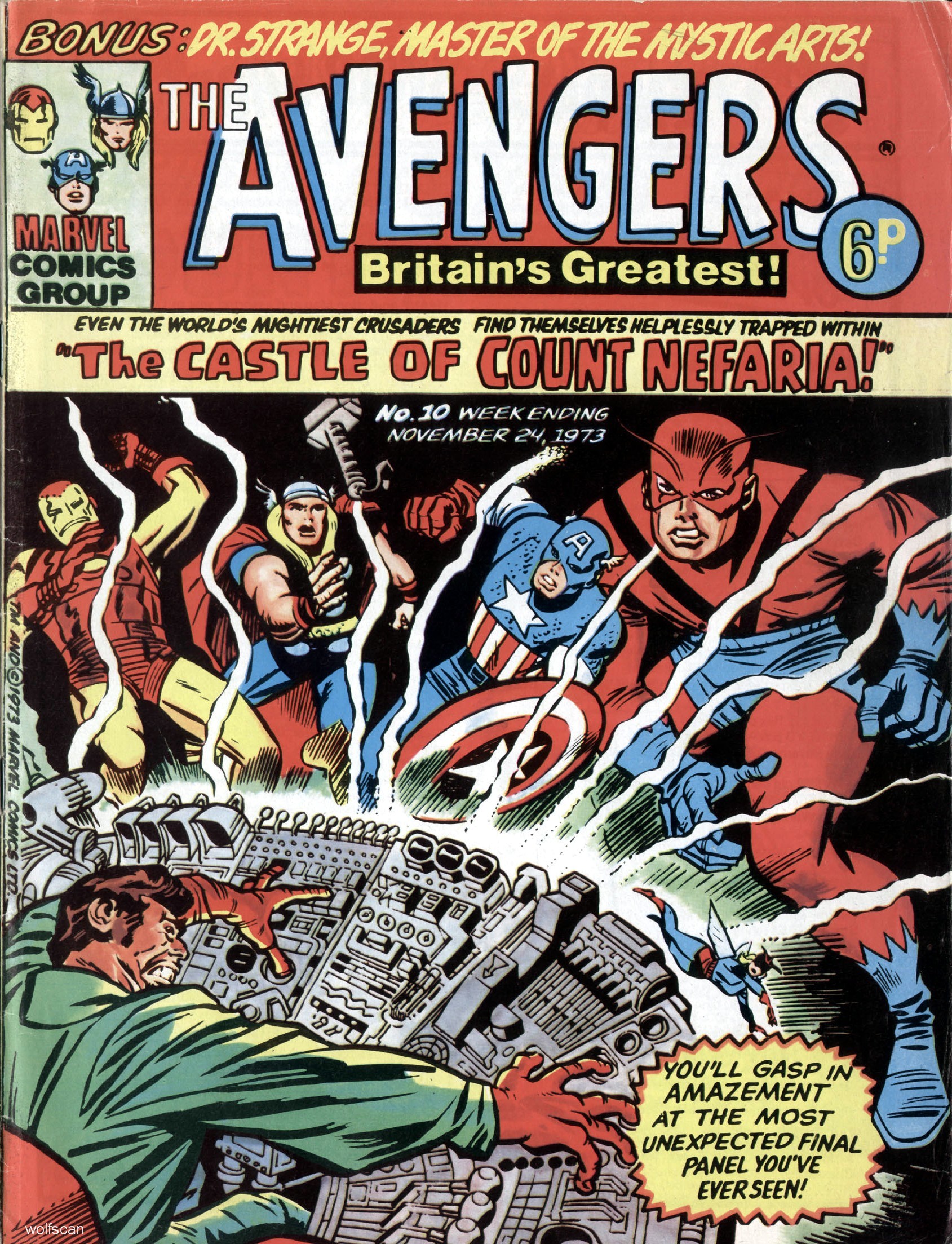 Read online The Avengers (1973) comic -  Issue #10 - 1