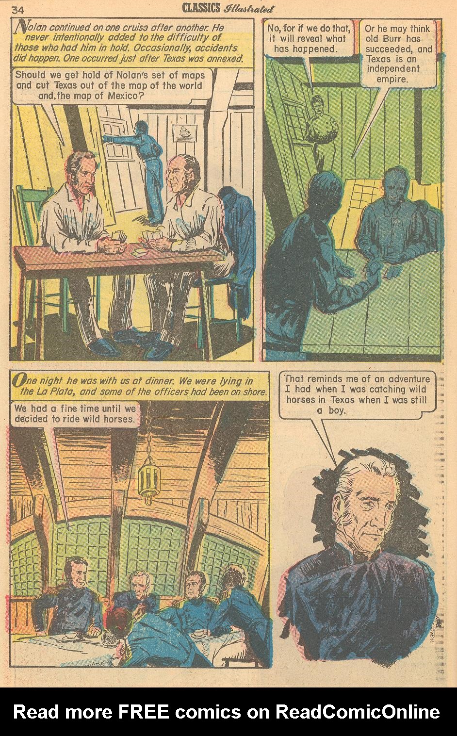 Read online Classics Illustrated comic -  Issue #63 - 36