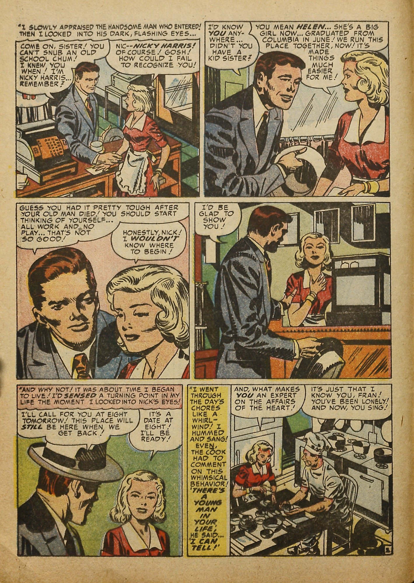 Read online Young Love (1949) comic -  Issue #36 - 5
