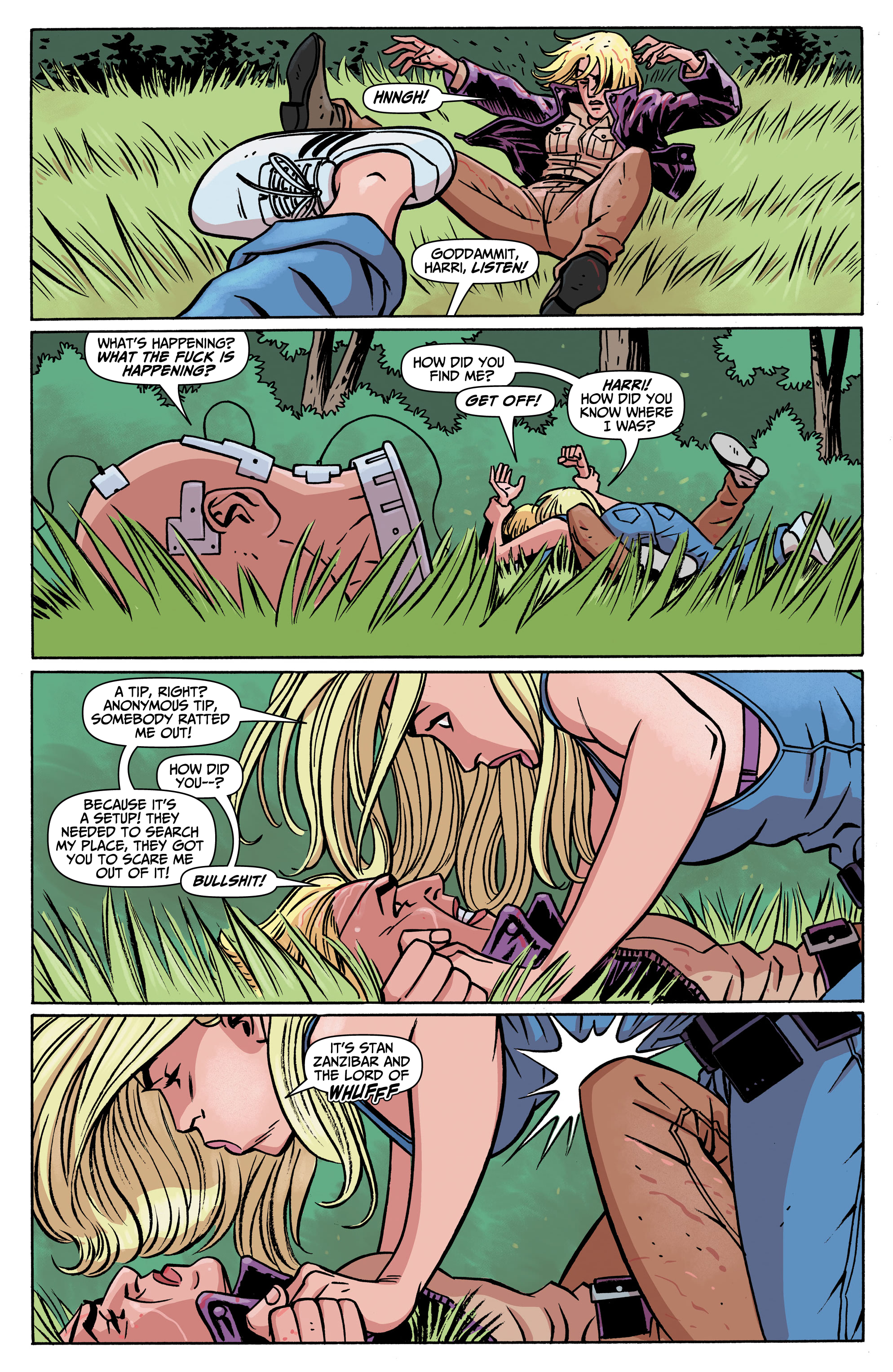 Read online Marjorie Finnegan, Temporal Criminal comic -  Issue #3 - 21