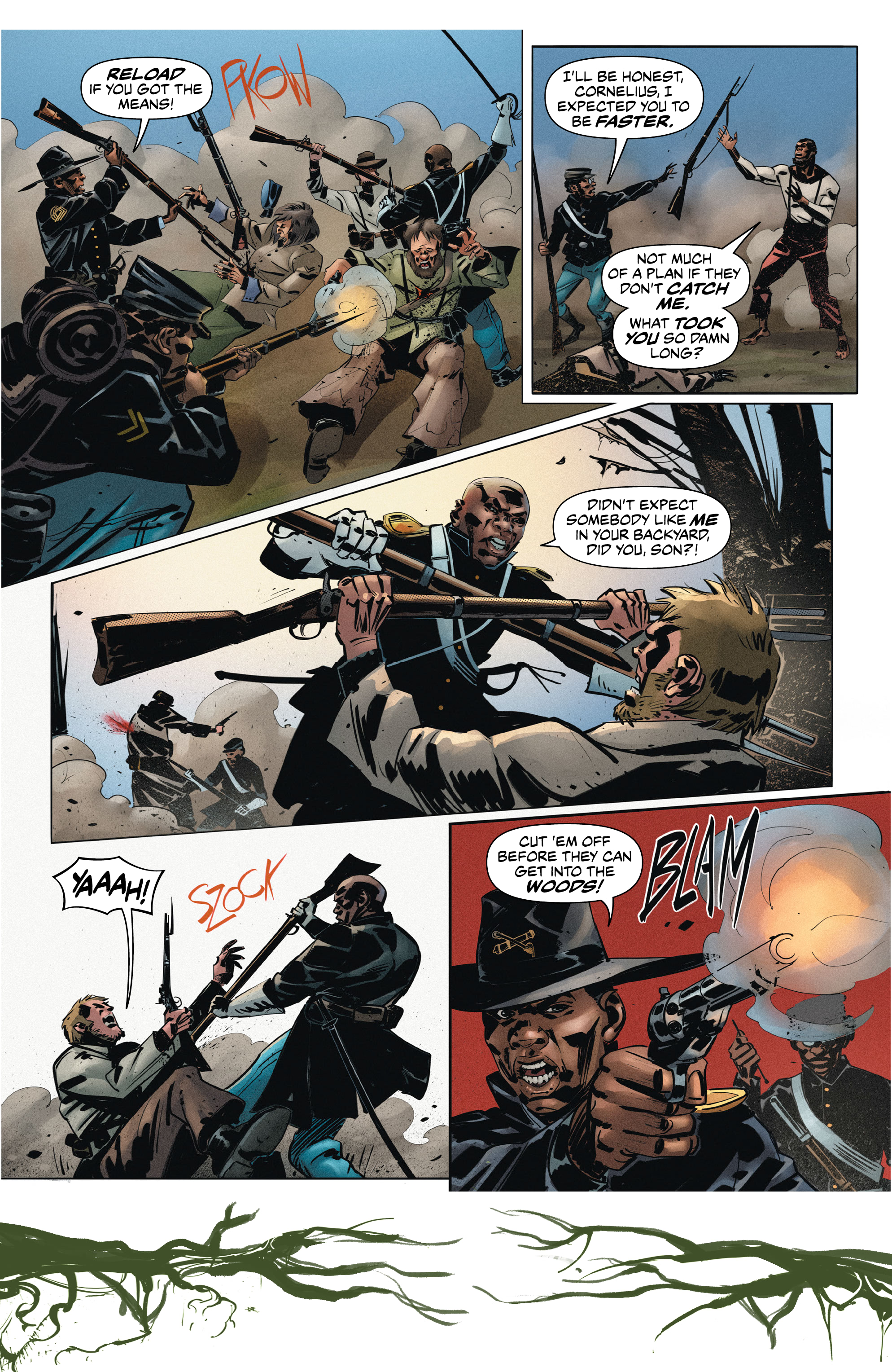 Read online Swamp God comic -  Issue #1 - 9