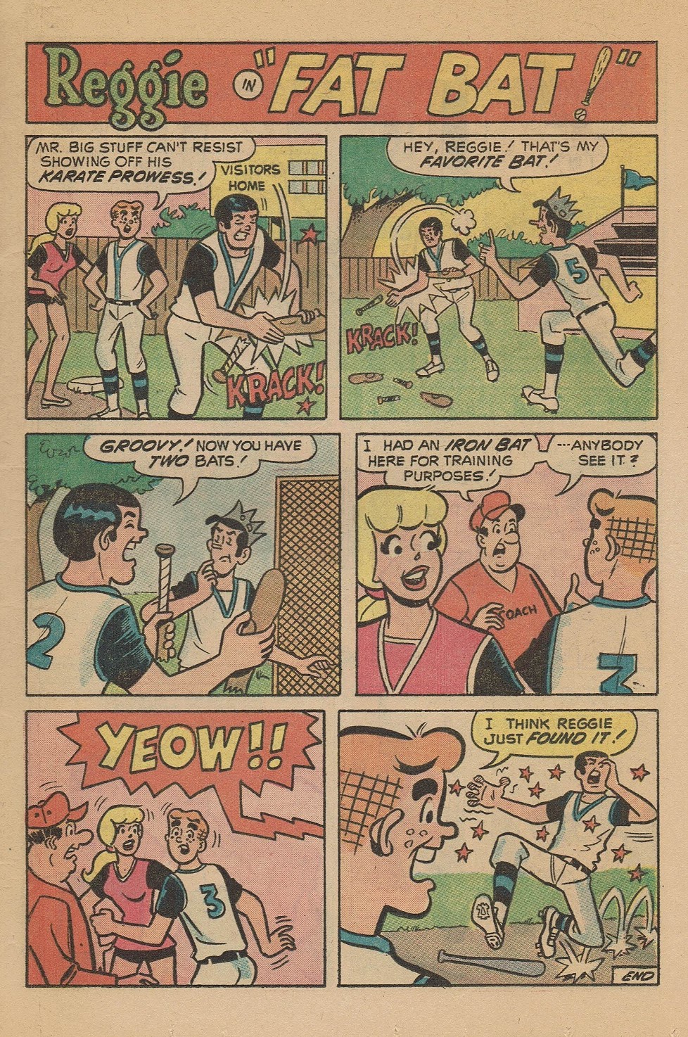 Read online Reggie's Wise Guy Jokes comic -  Issue #23 - 13