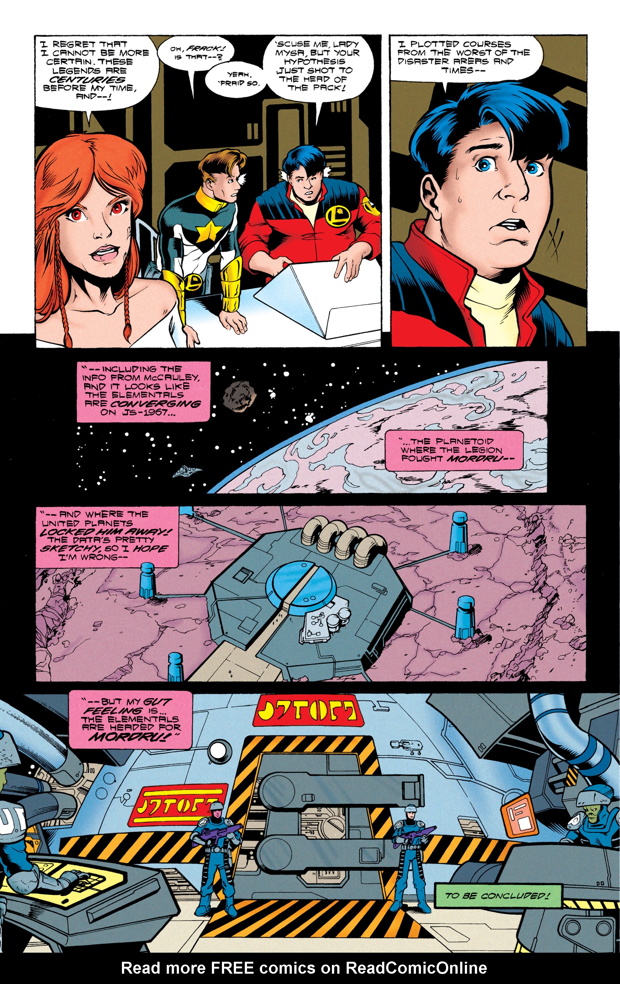Read online Legionnaires comic -  Issue #72 - 22