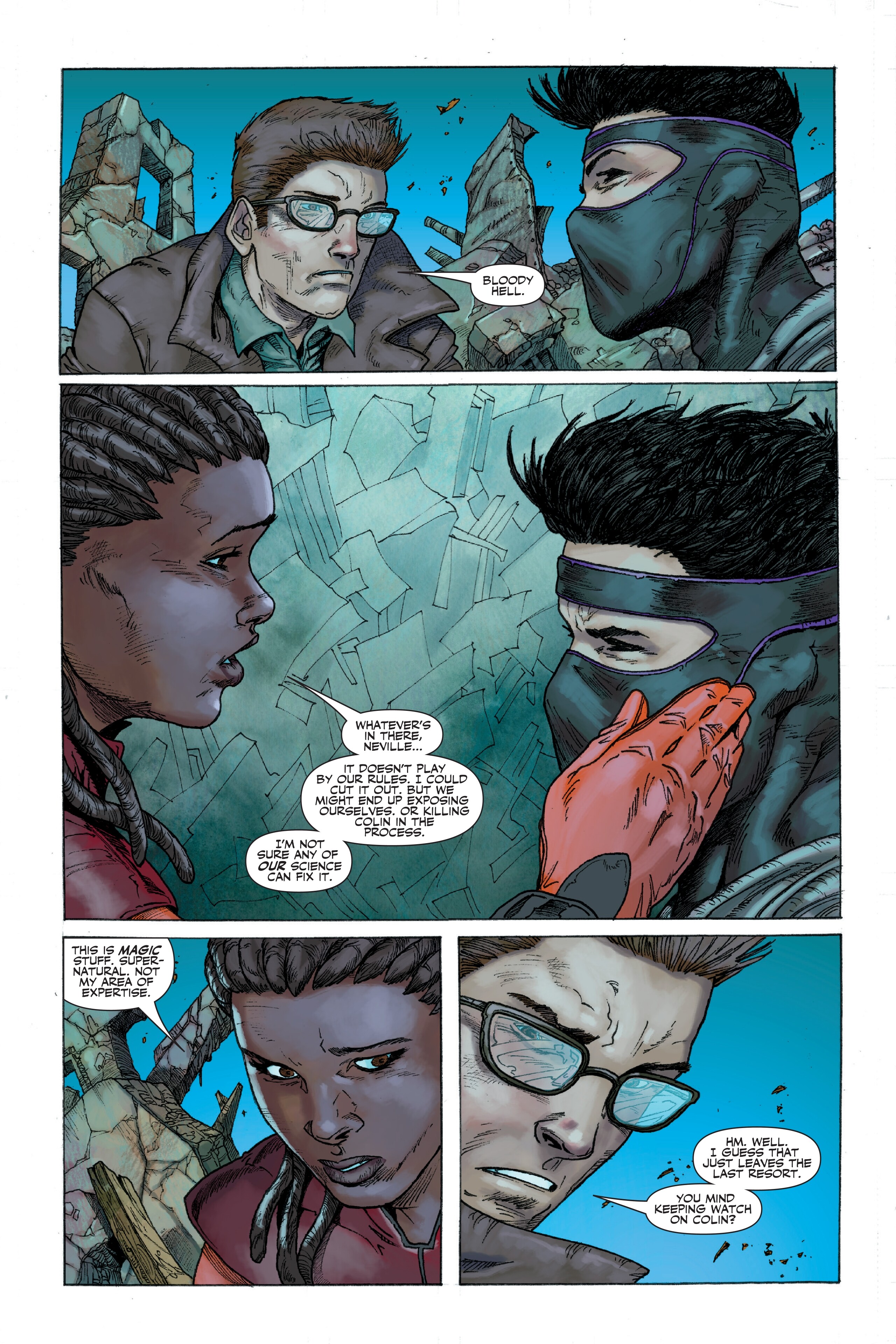 Read online Ninjak (2015) comic -  Issue # _Deluxe Edition 2 (Part 2) - 93