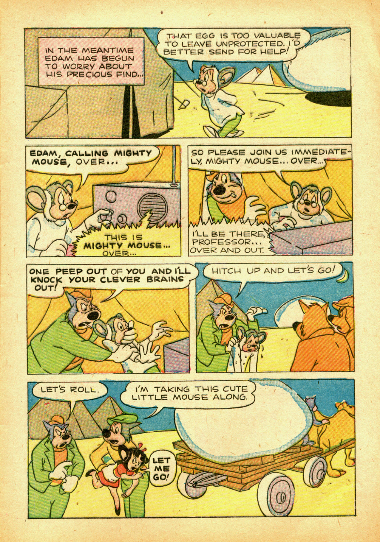 Read online Paul Terry's Mighty Mouse Comics comic -  Issue #39 - 5