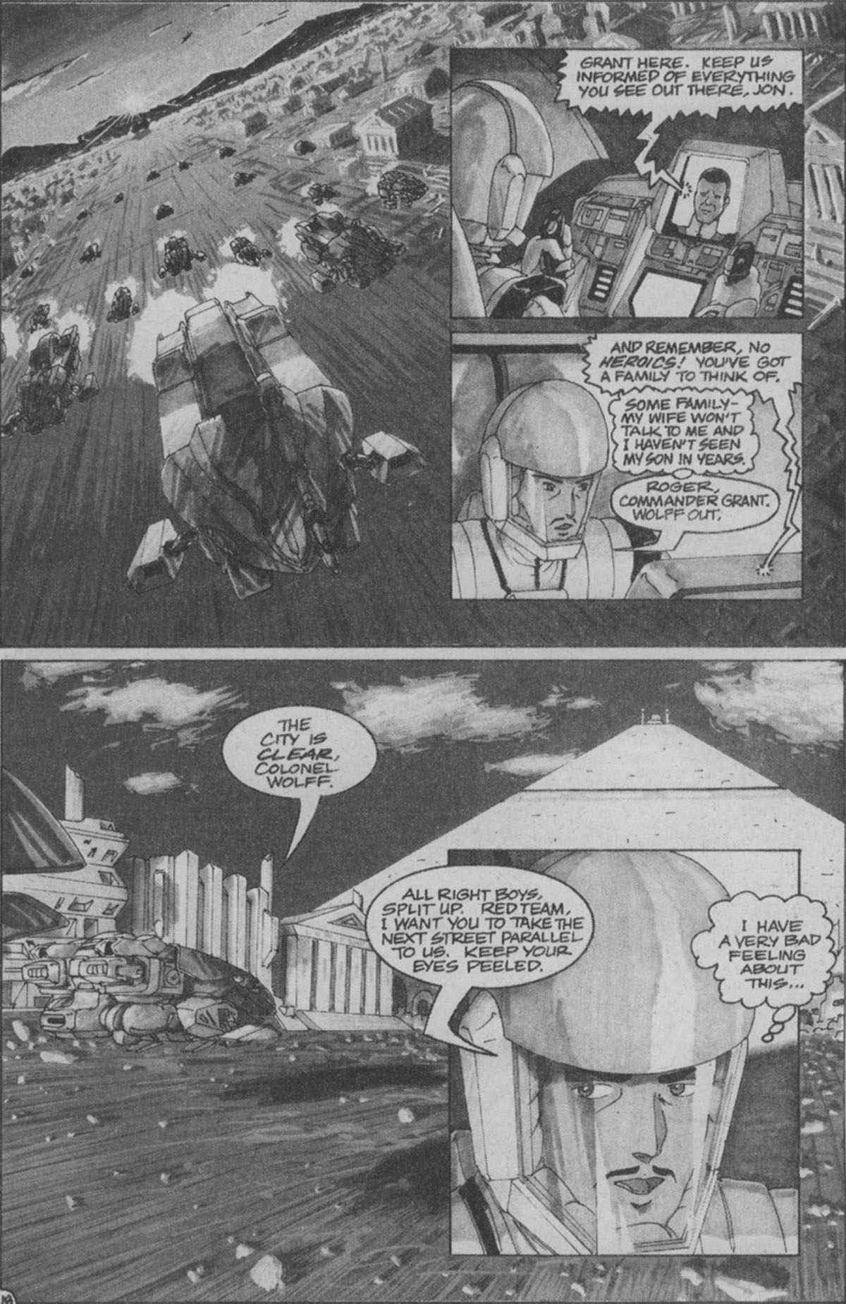 Read online Robotech II: The Sentinels - The Marriage of Rick Hunter and Lisa Hayes comic -  Issue # TPB 3 - 102