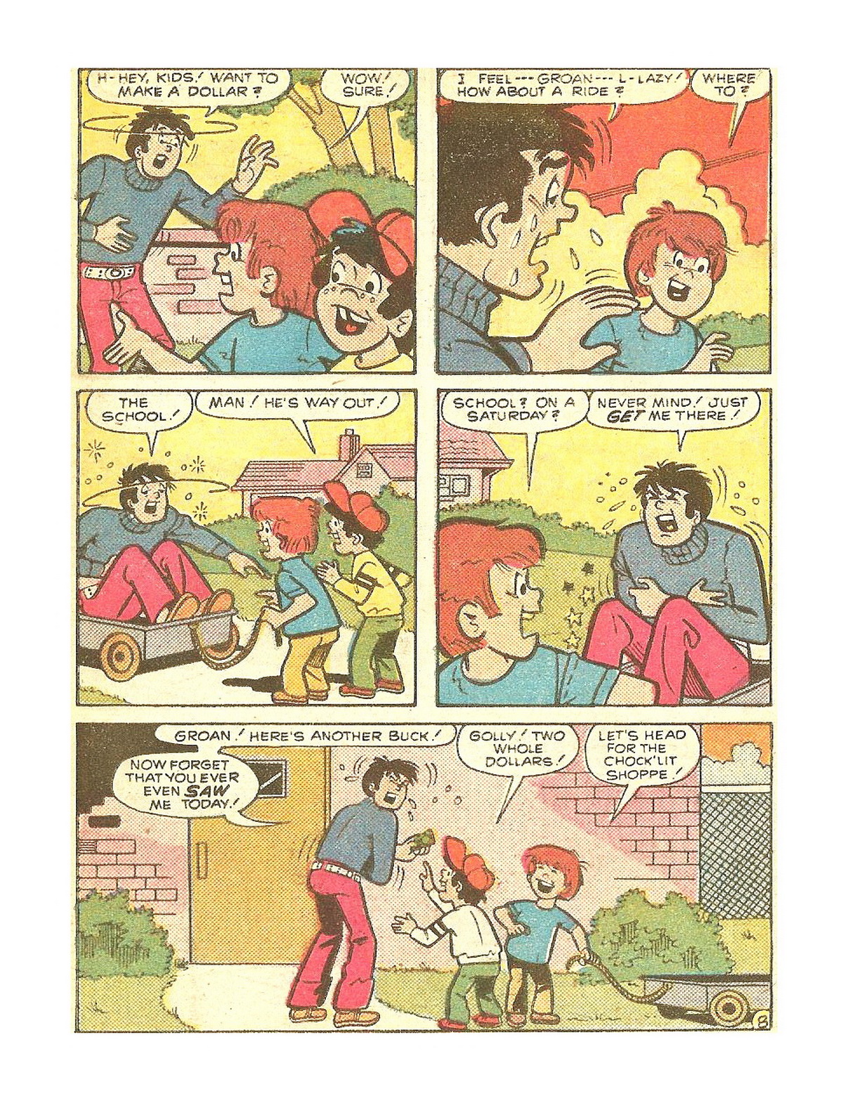 Read online Archie's Double Digest Magazine comic -  Issue #38 - 209