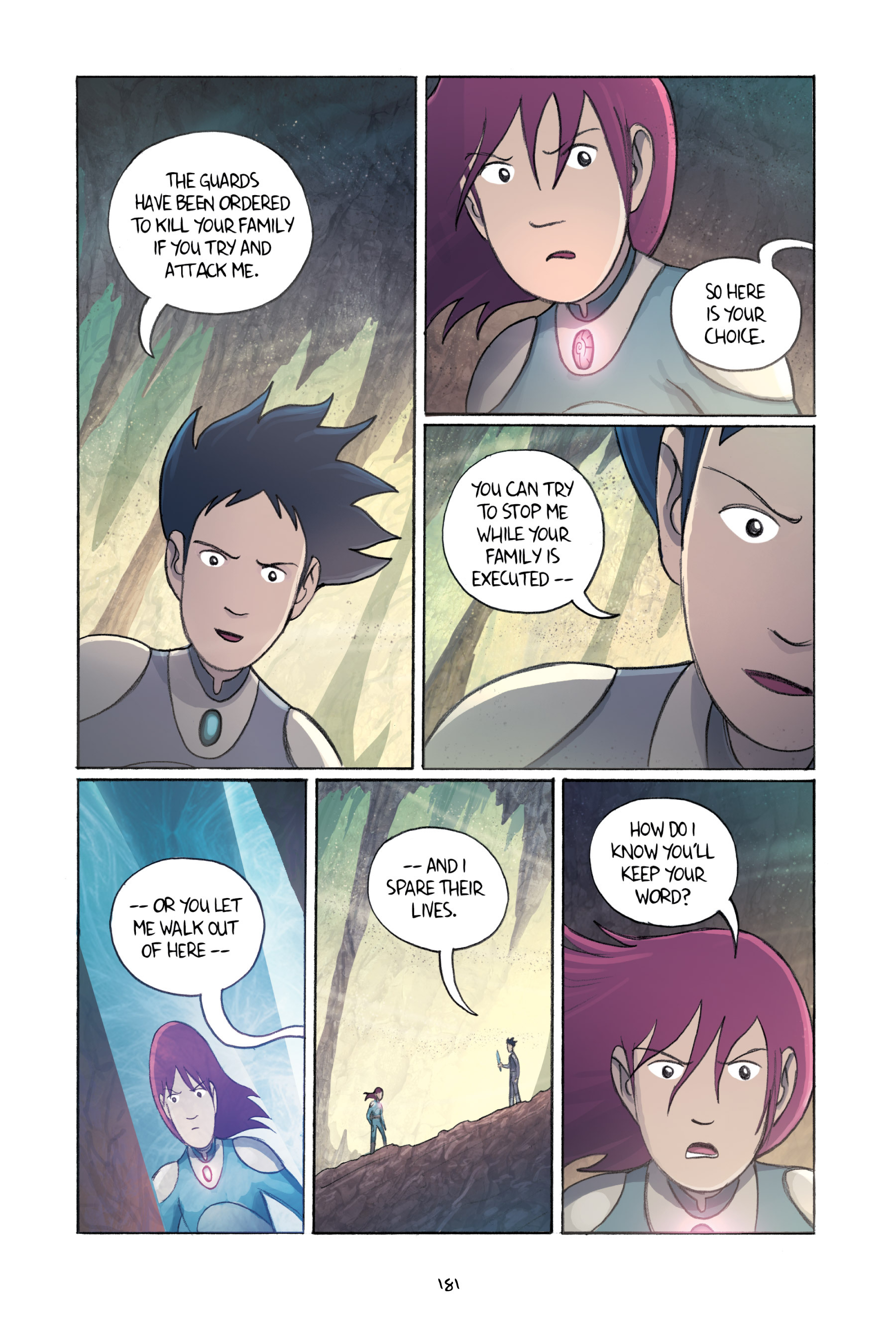 Read online Amulet comic -  Issue #4 - 181