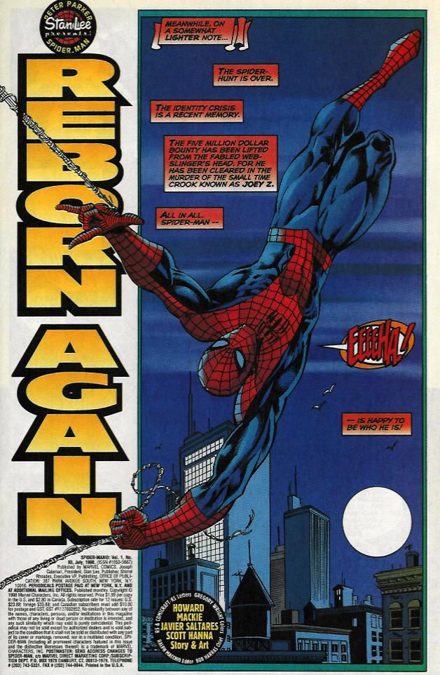 Read online Spider-Man (1990) comic -  Issue #93 - Reborn Again - 4