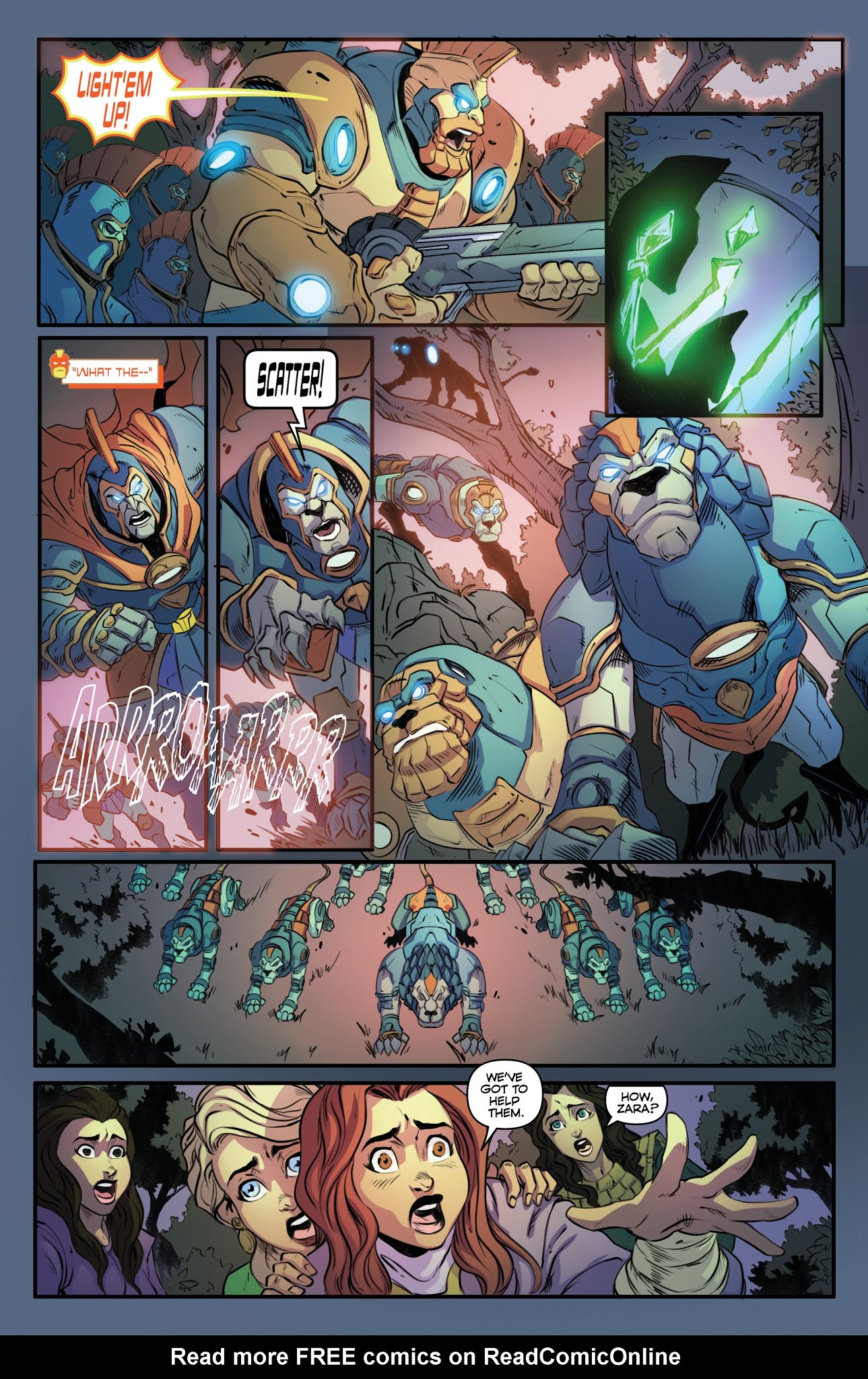 Read online Robots Versus Princesses comic -  Issue #3 - 3