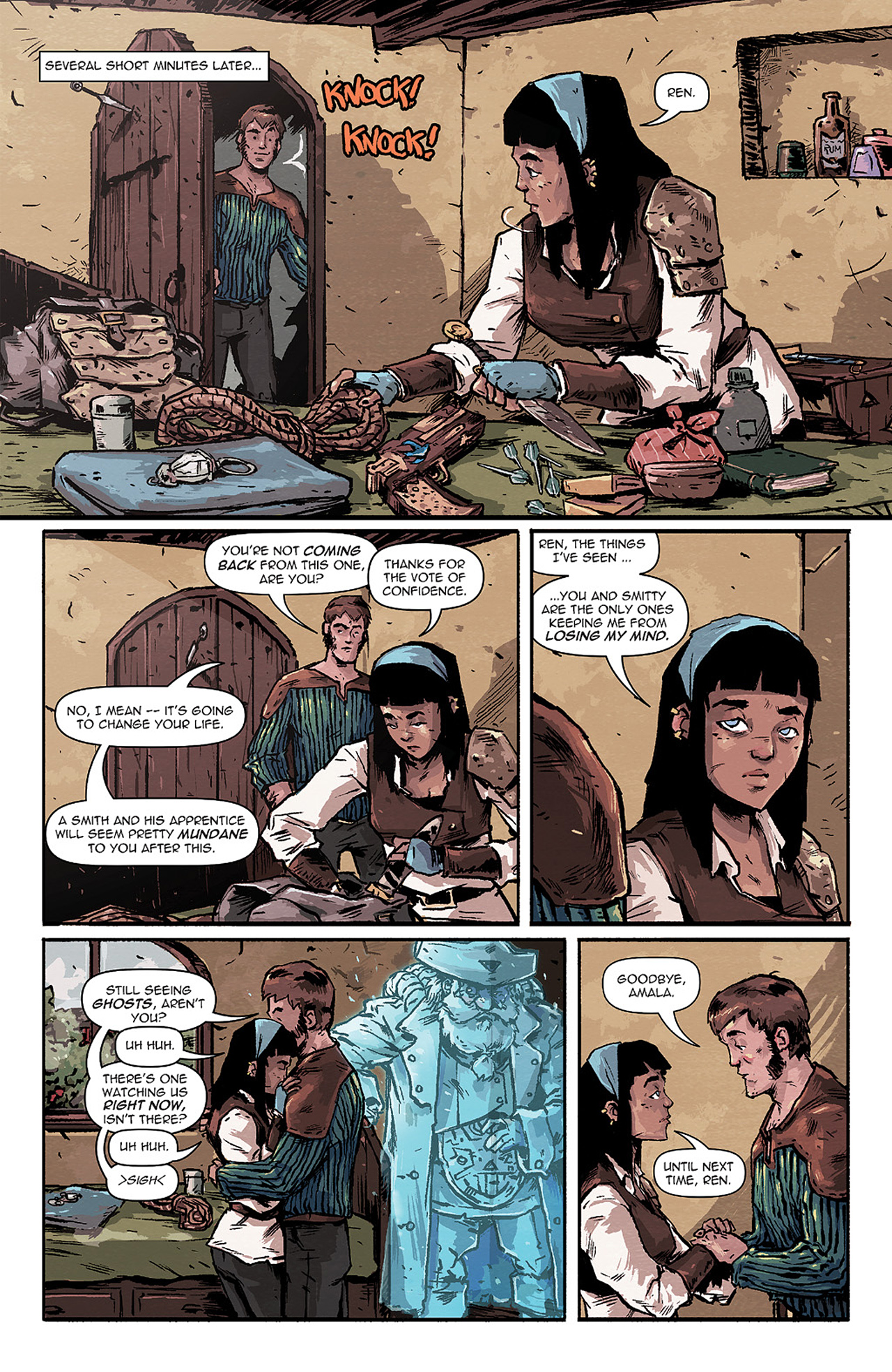 Read online Amala's Blade comic -  Issue #1 - 21