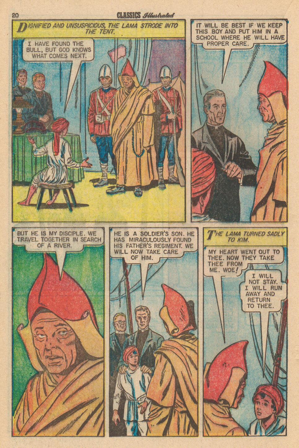 Read online Classics Illustrated comic -  Issue #143 - 22