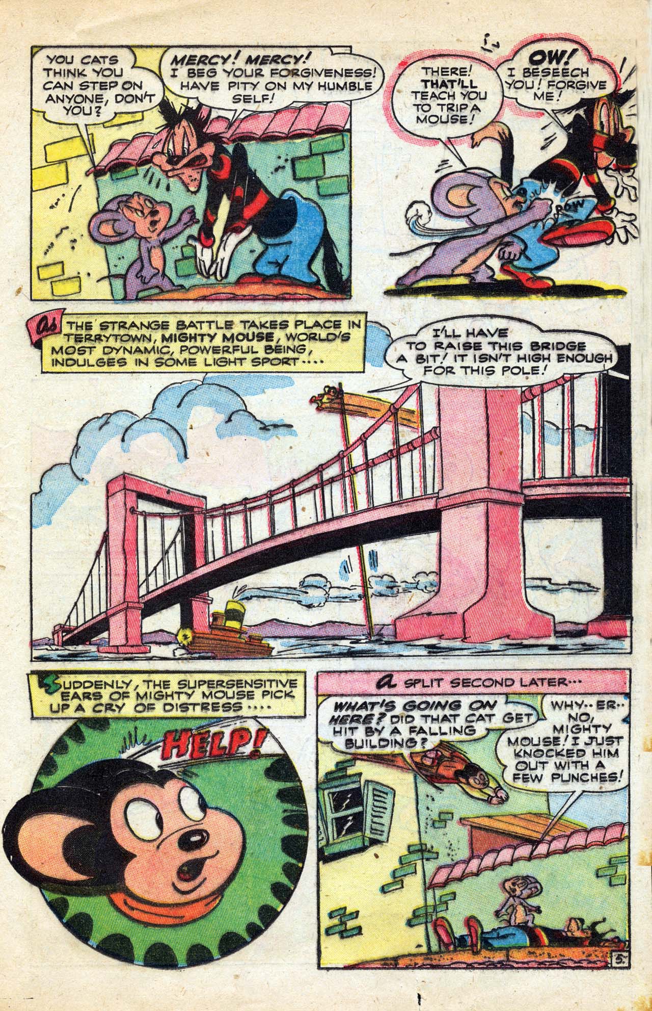 Read online Paul Terry's Mighty Mouse Comics comic -  Issue #2 - 25