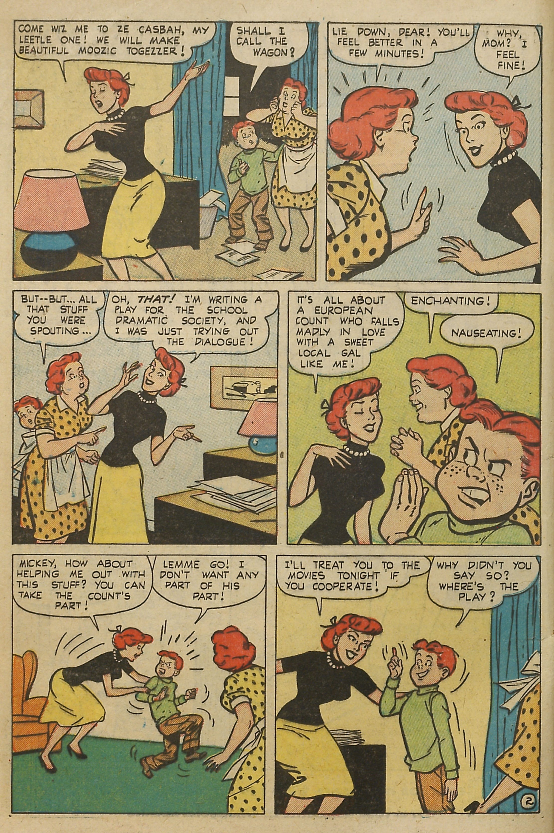 Read online Kathy (1949) comic -  Issue #15 - 4