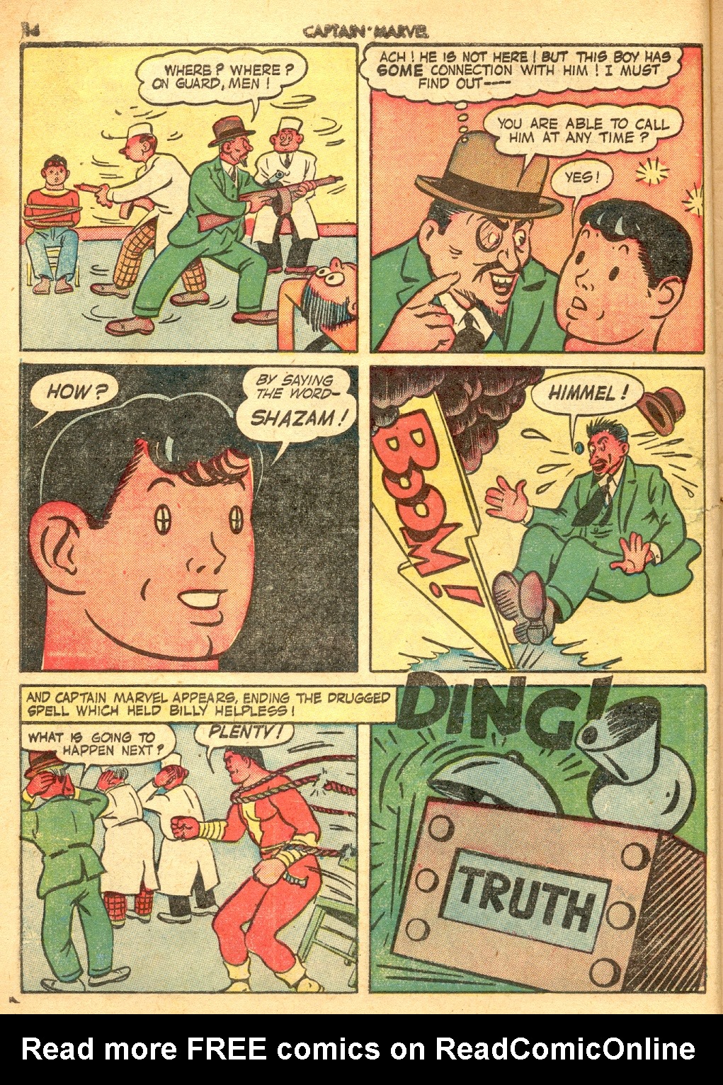 Read online Captain Marvel Adventures comic -  Issue #23 - 14