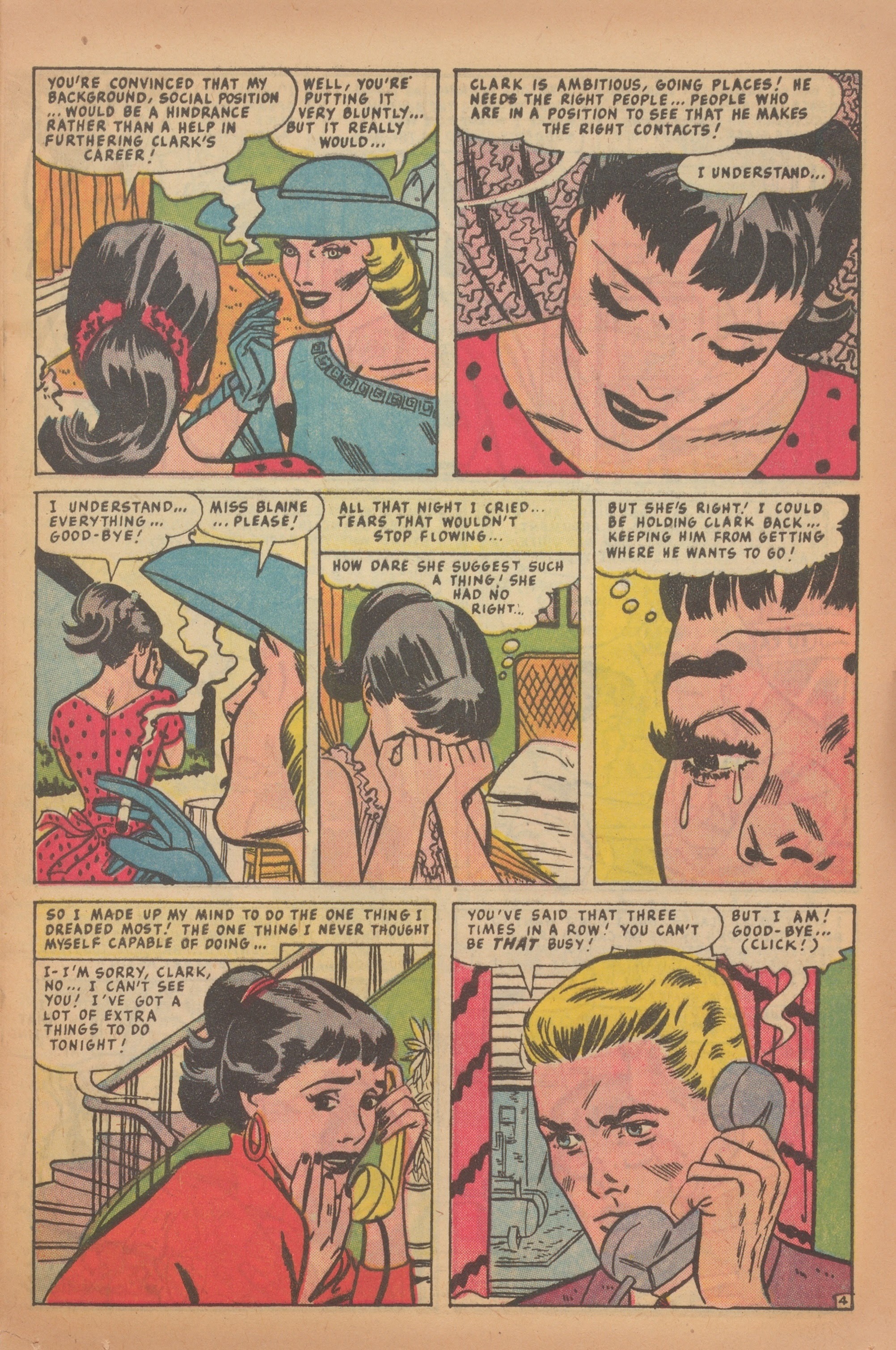 Read online Love Romances comic -  Issue #61 - 13